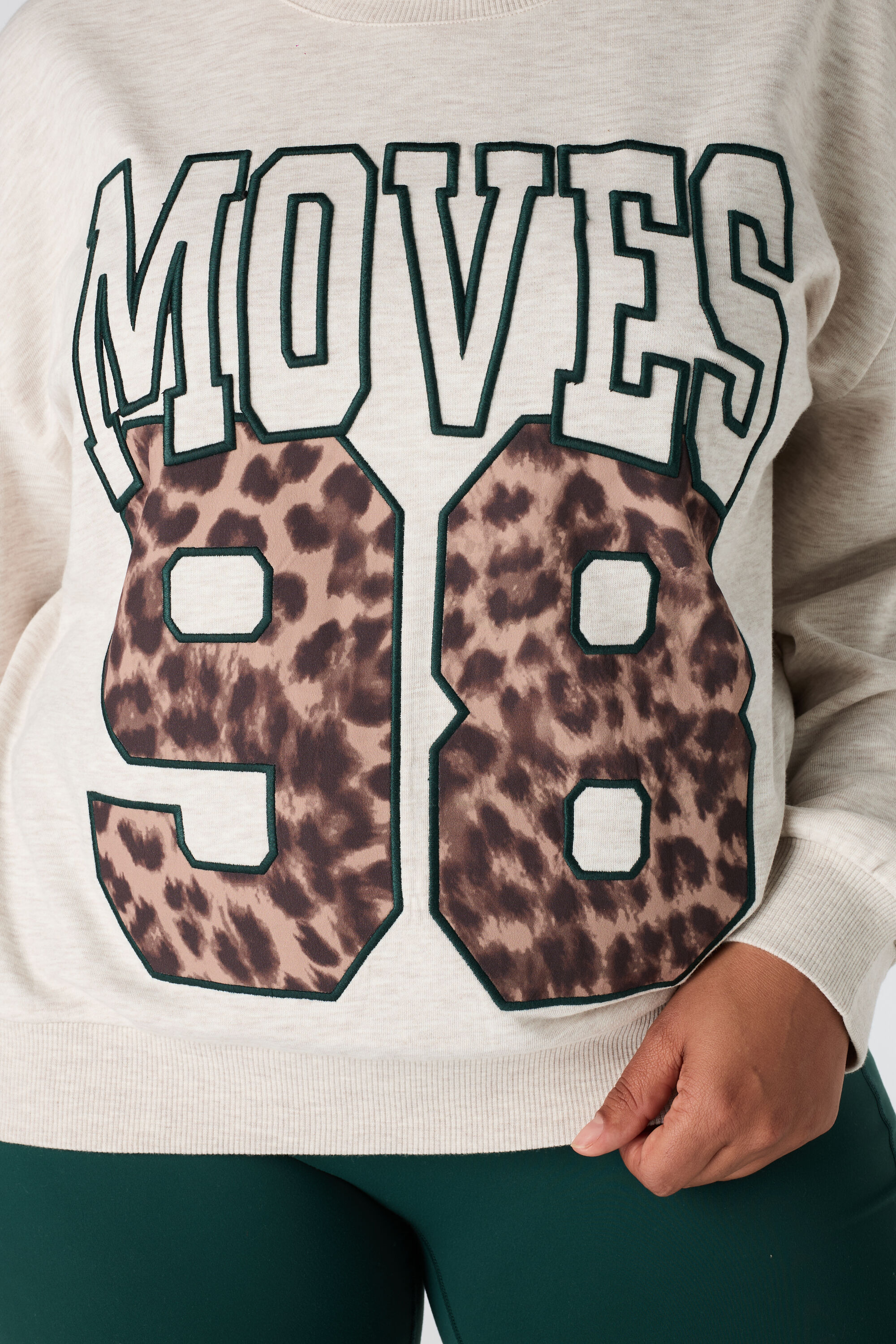 Sudadera con estampado deportivo image number 6