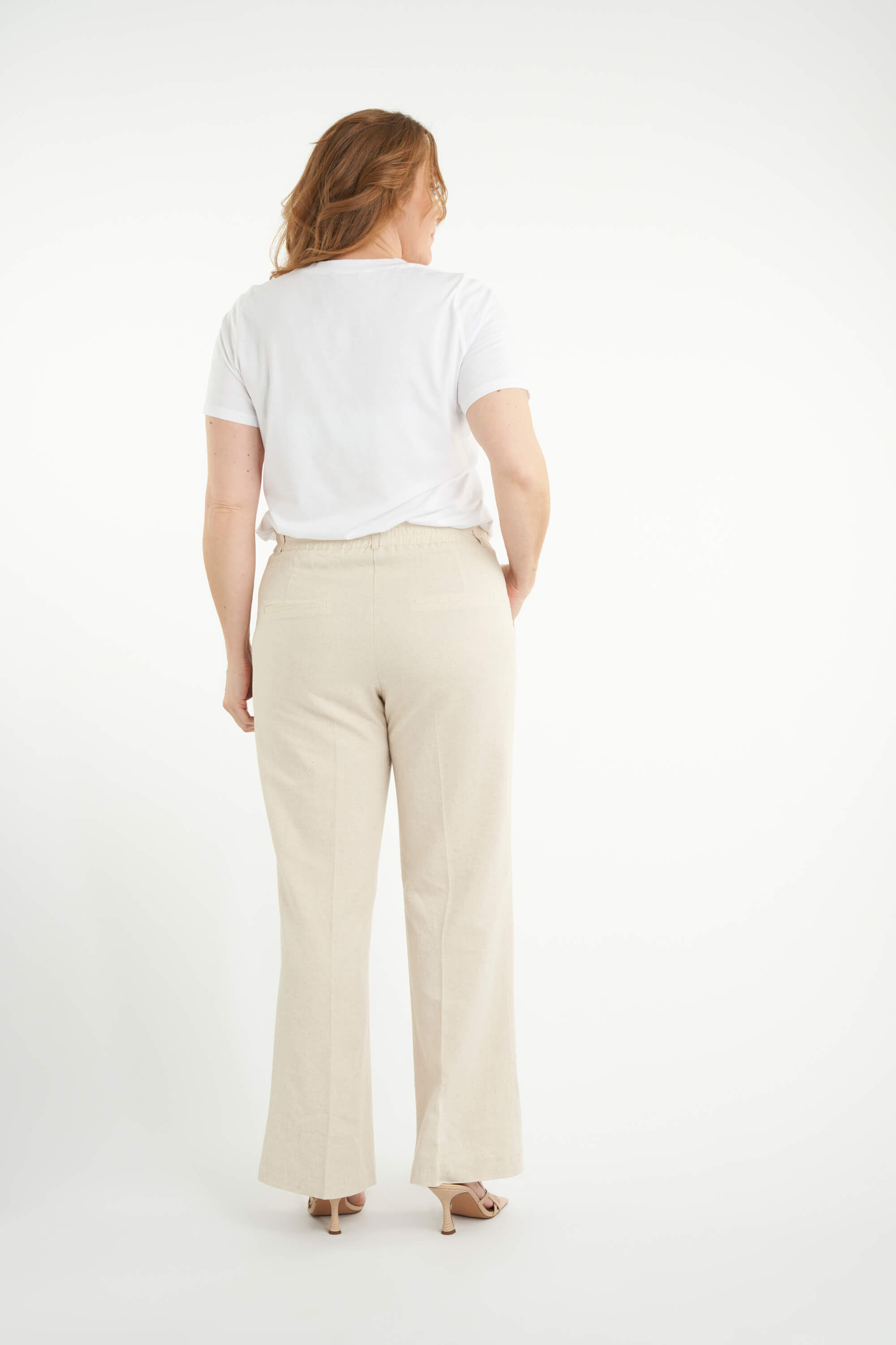 Pantalones de lino  image number 4