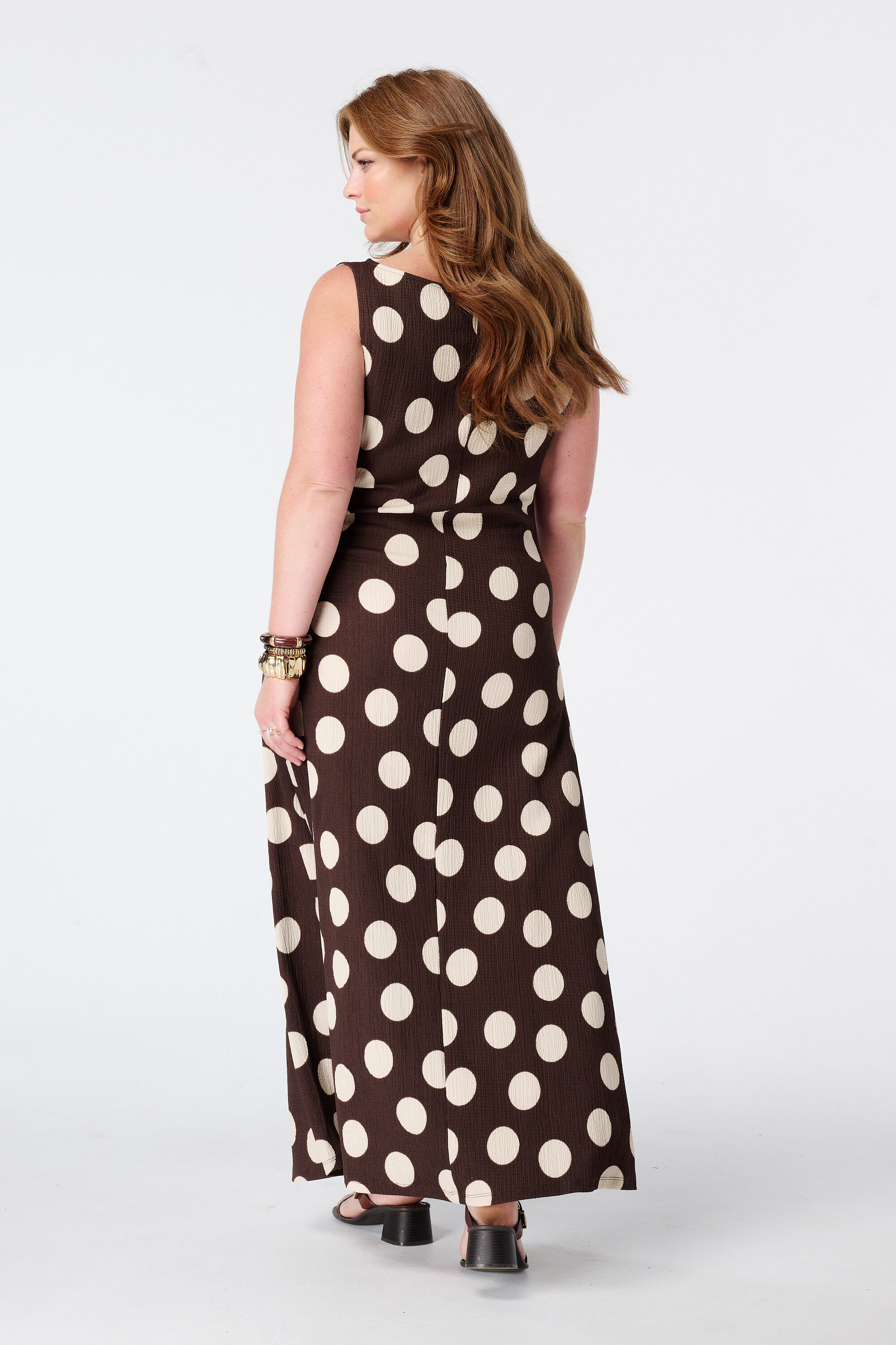 Vestido maxi con estampado image number 3