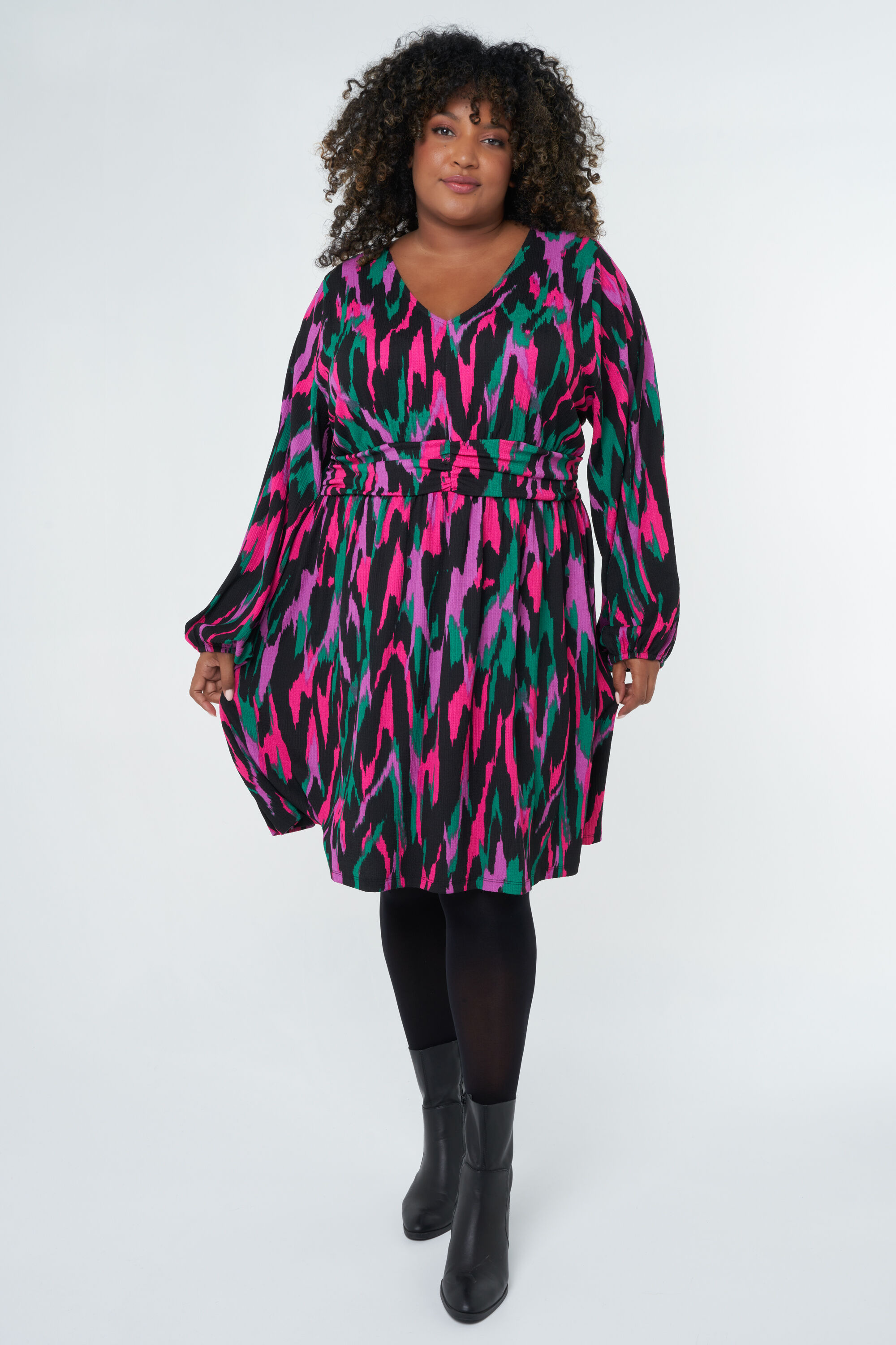 Vestido jersey image number 4