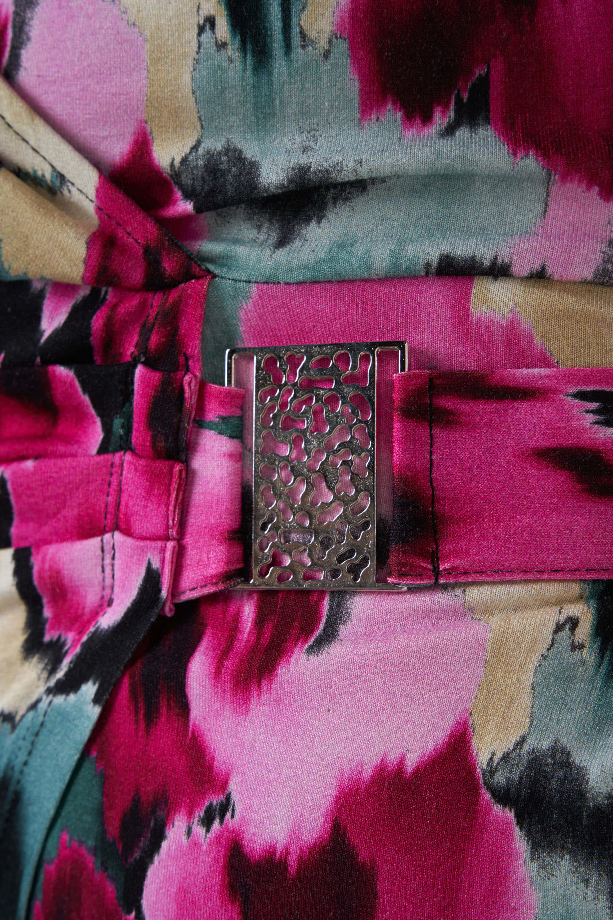 Vestido maxi con estampado floral image number 5