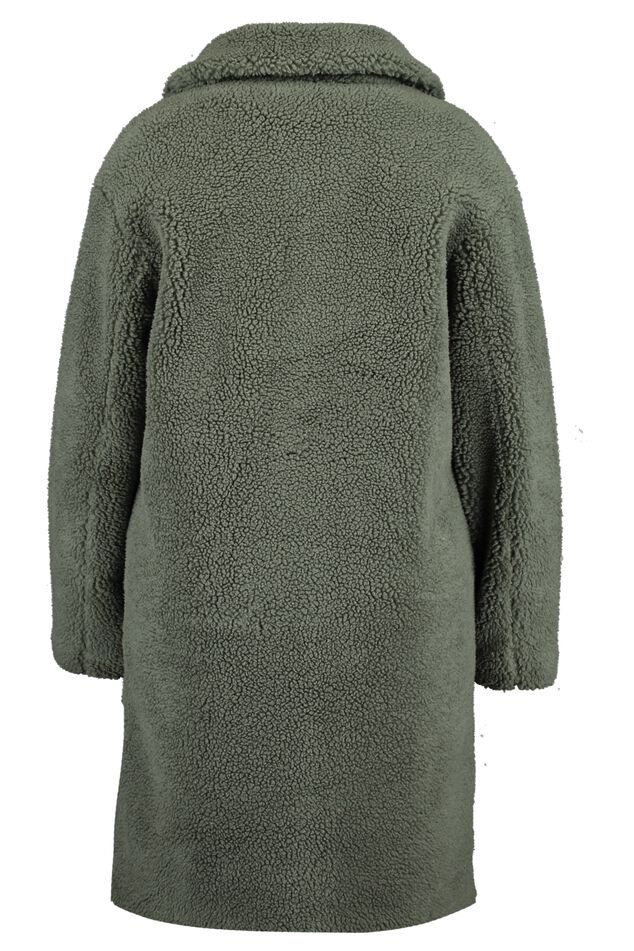 Abrigo de peluche oversized image number 3