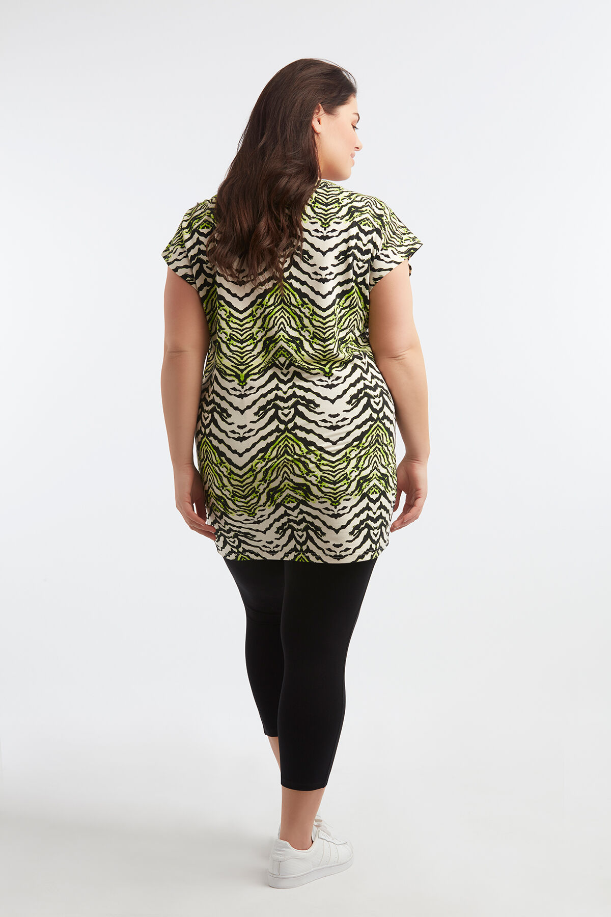 Sudadera con ribete y estampado image number 6