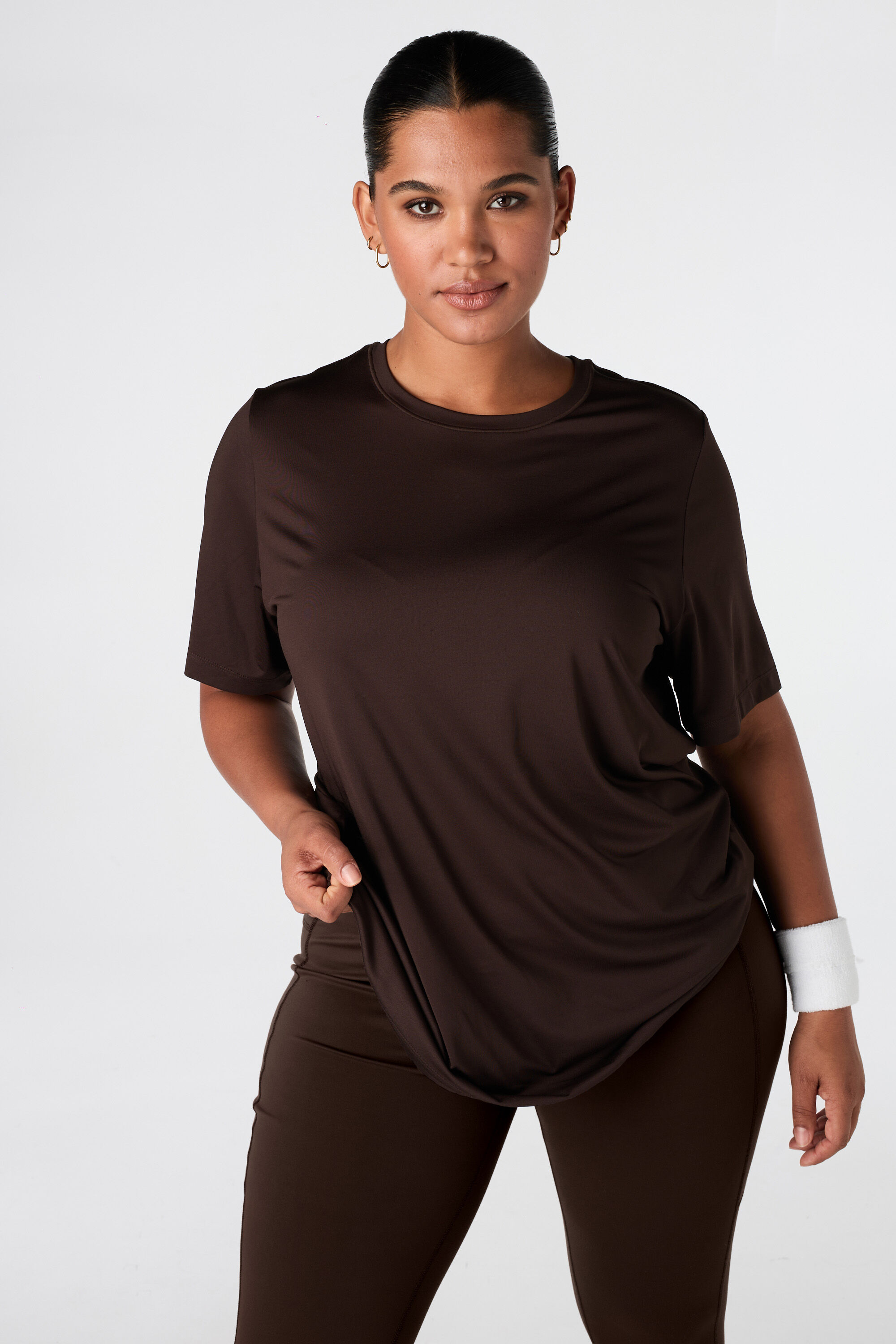 Camiseta deportiva larga image number 0