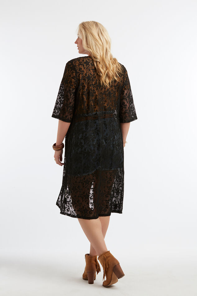 Cárdigan de encaje image number 5