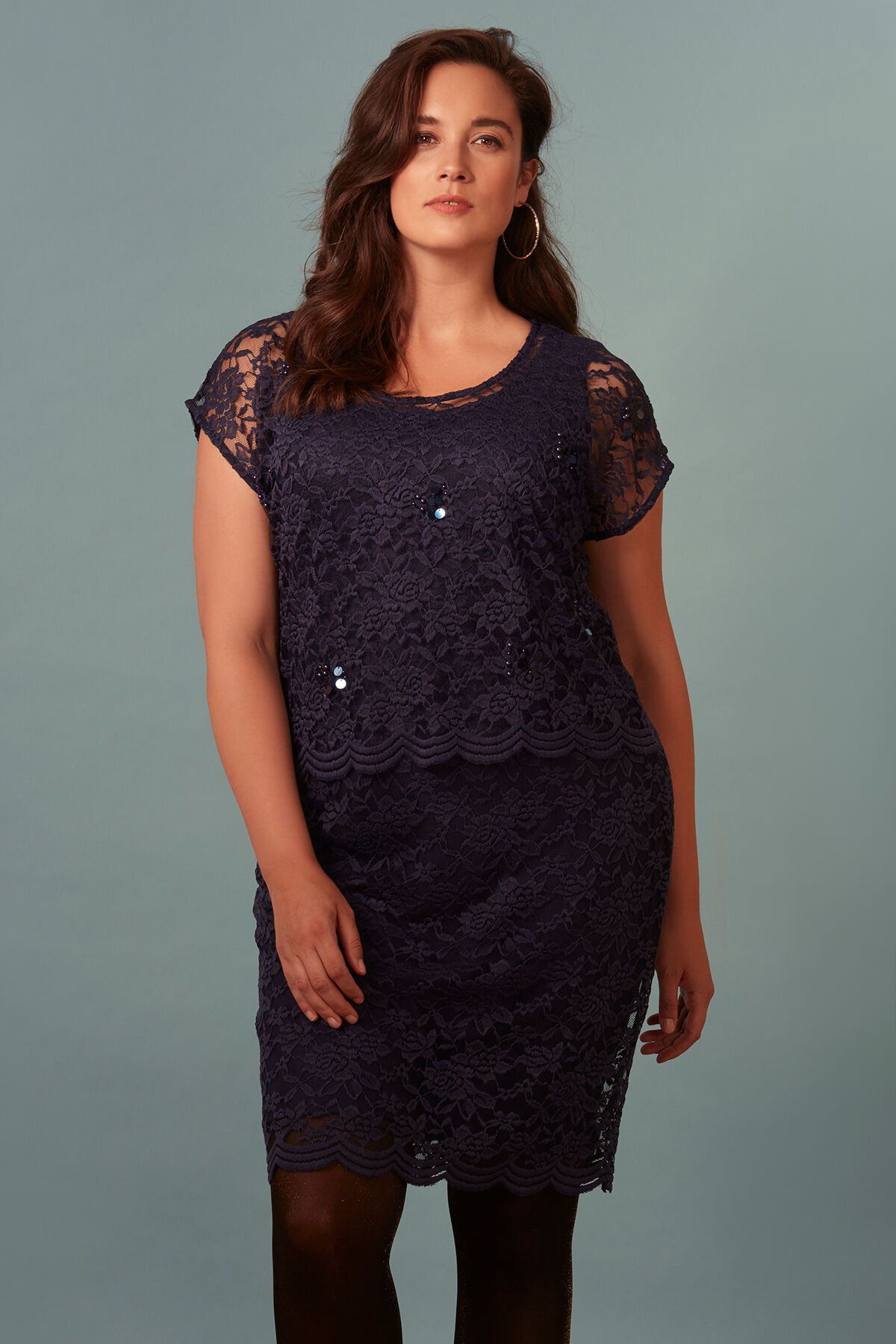 Vestido de encaje image number 0