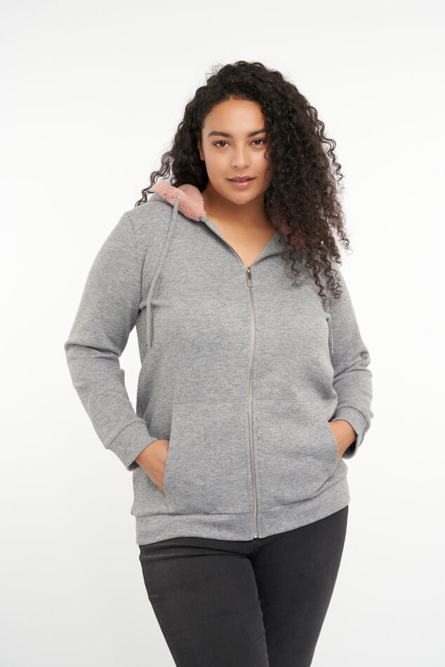 Cárdigan con capucha image number 0