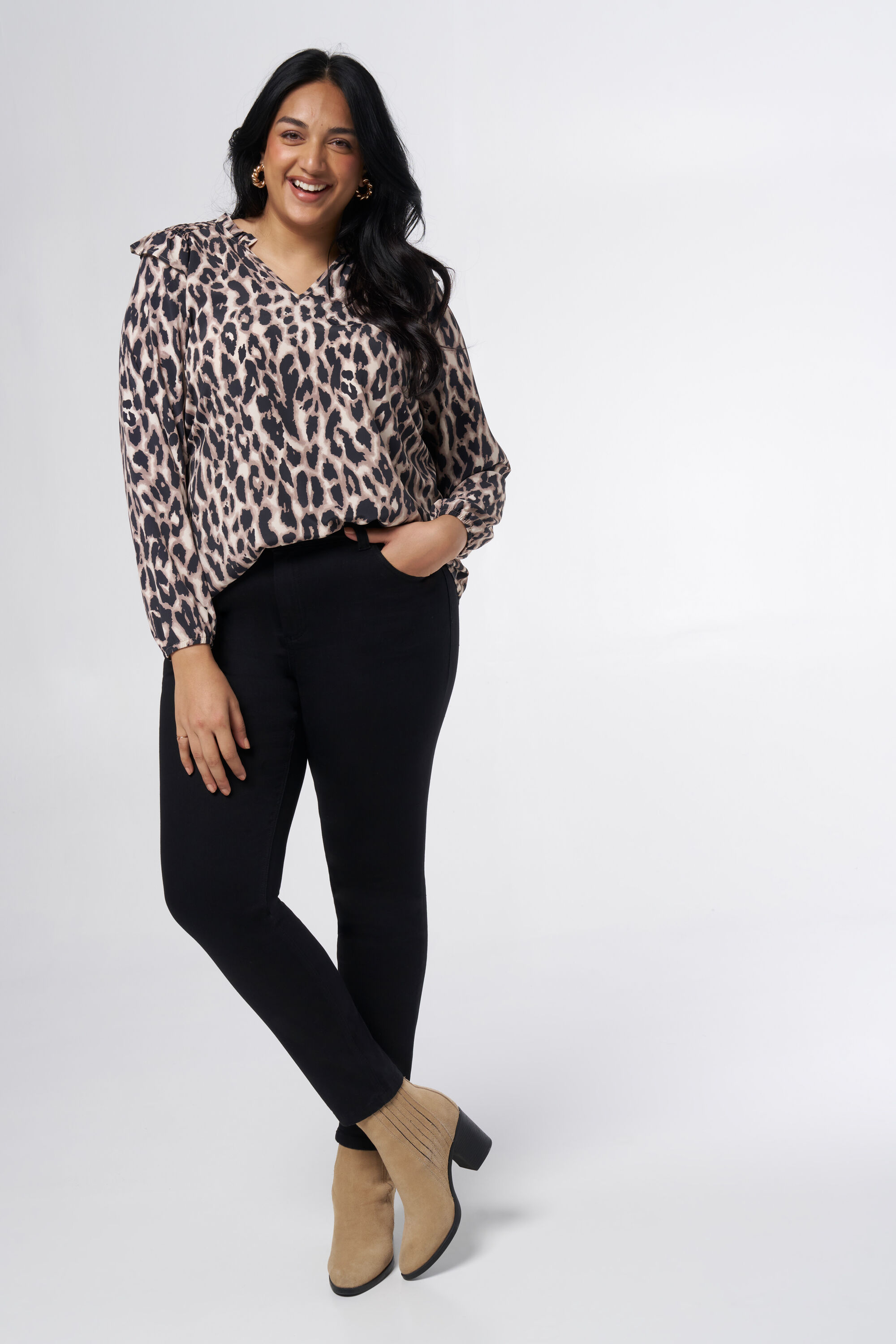 Blusa con estampado image number 5