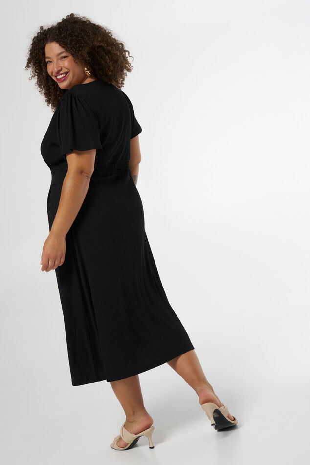 Vestido con textura image number 3