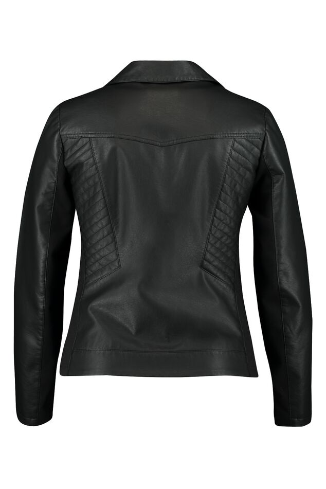 Chaqueta de cuero sintético  image number 1