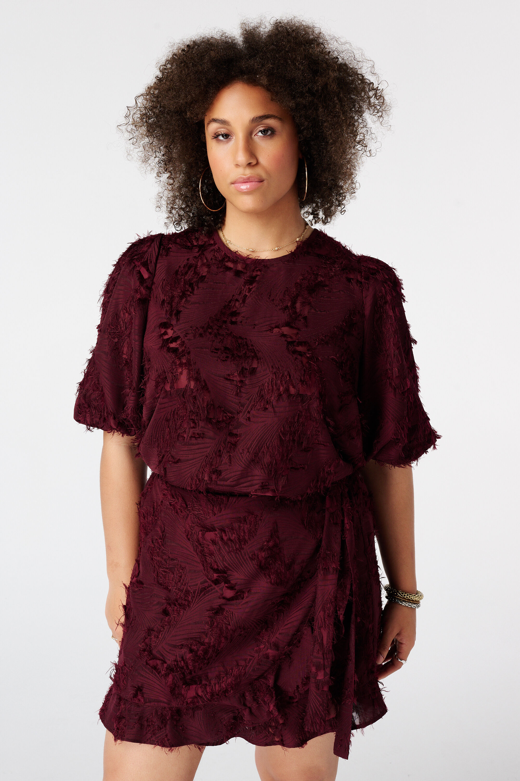 Blusa con textura image number 0