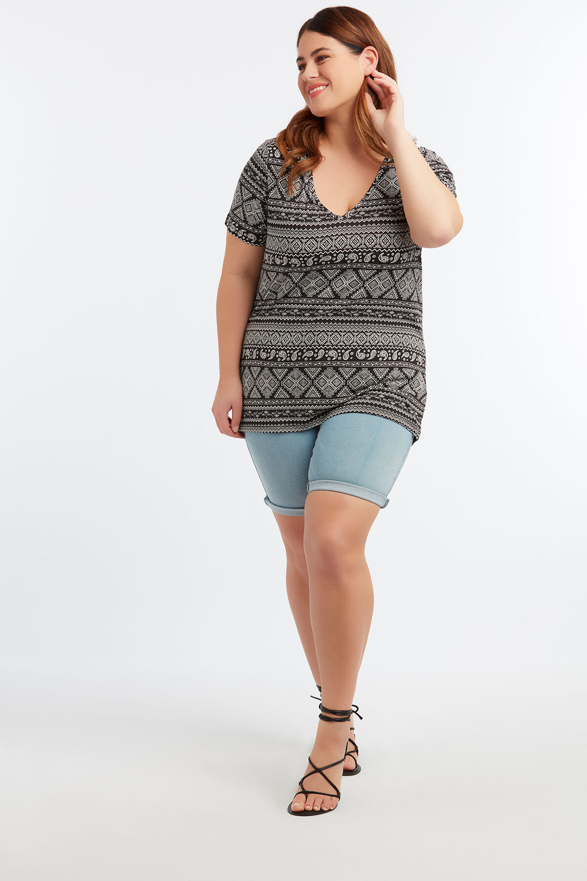 Camiseta b&aacute;sica con estampado image number 3