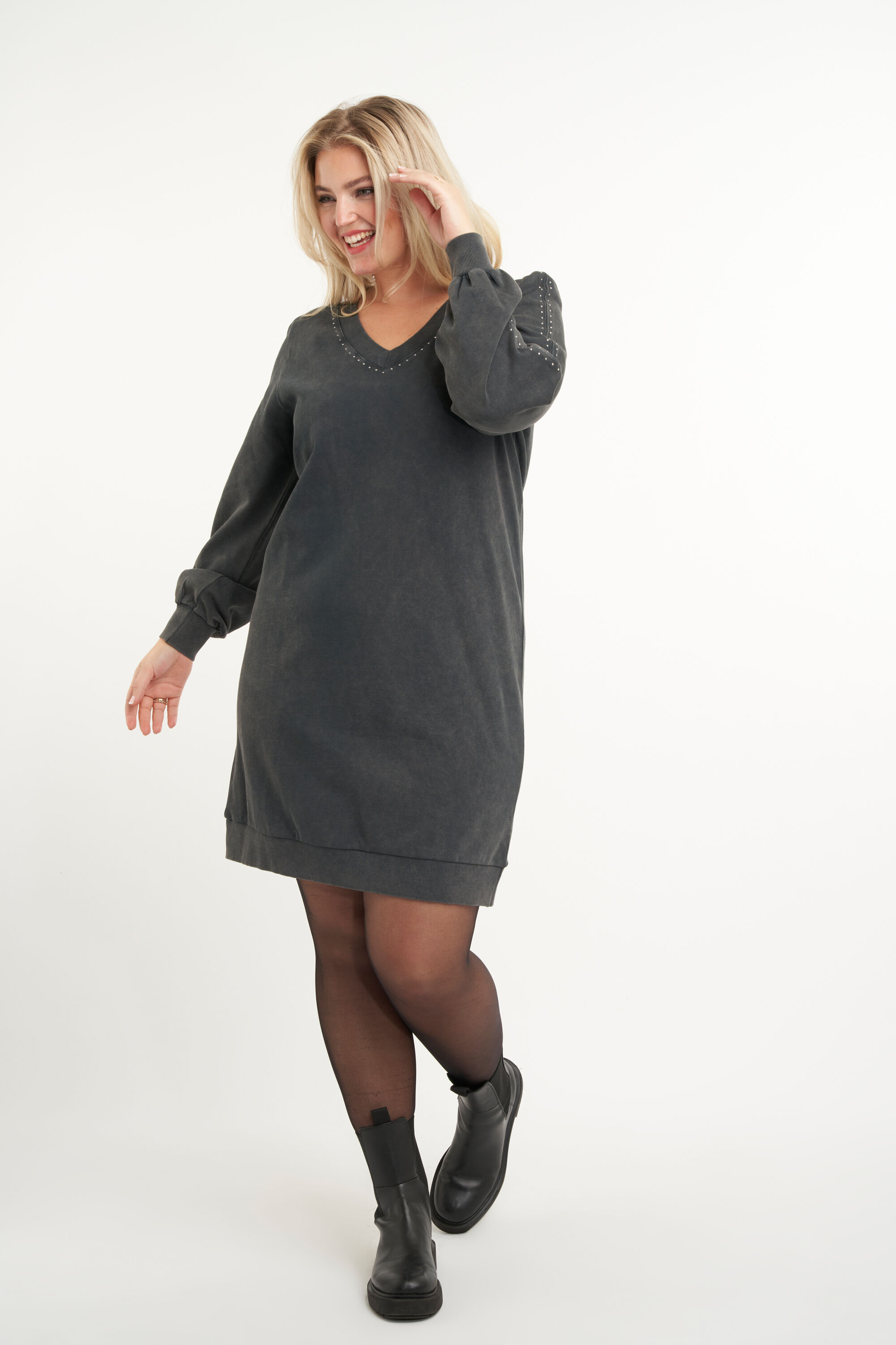 Vestido su&eacute;ter  image number 7