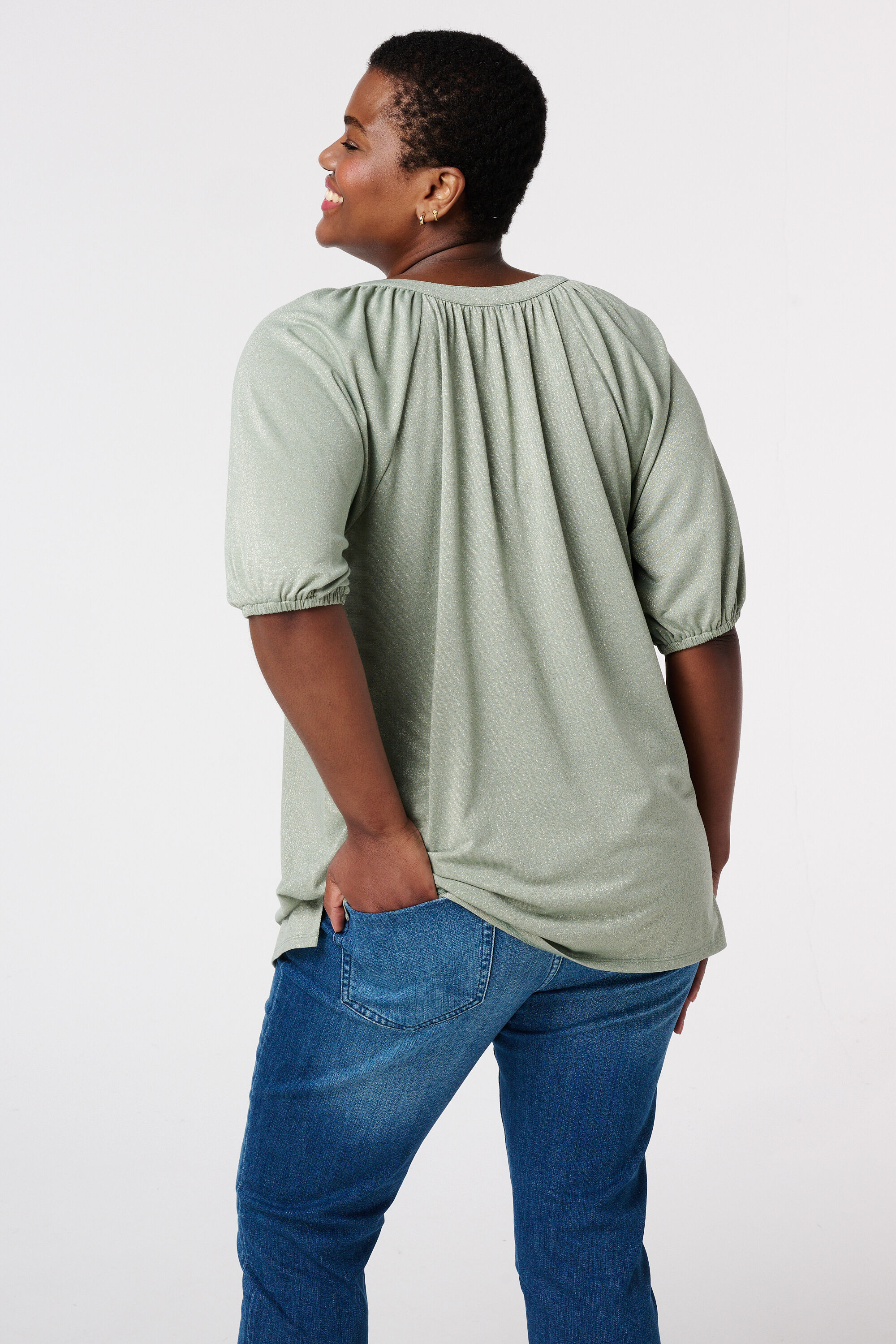 Top con detalles de purpurina image number 3