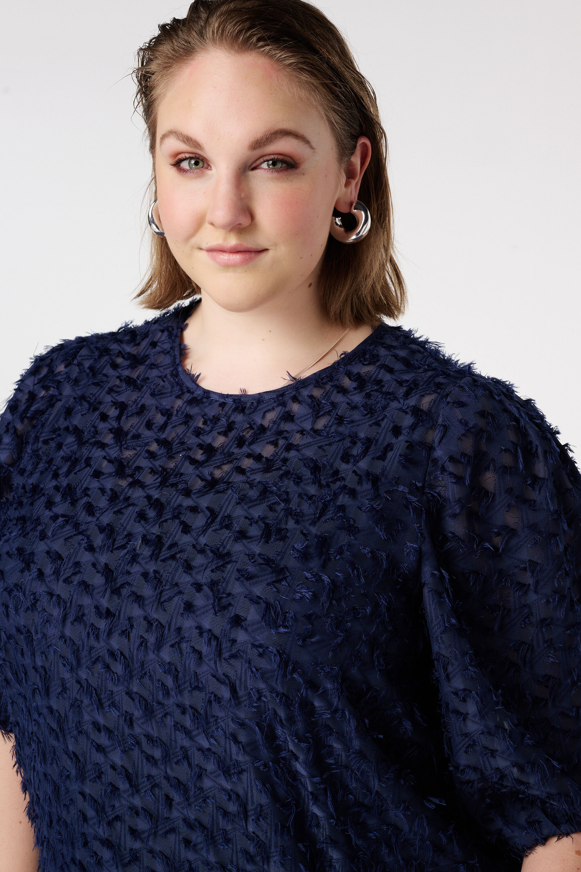 Blusa con textura image number 4