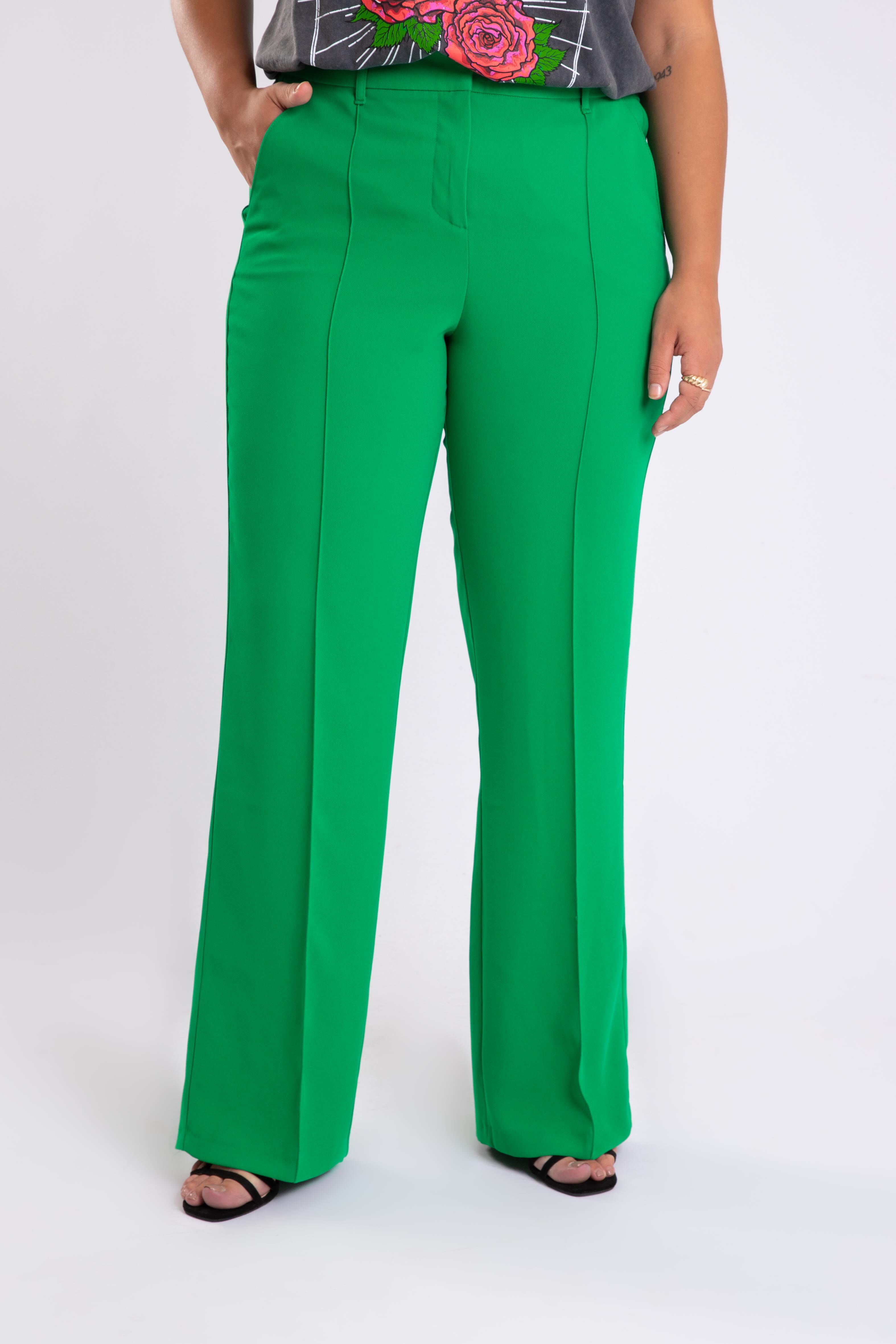 Pantalones de pernera ancha image number 4