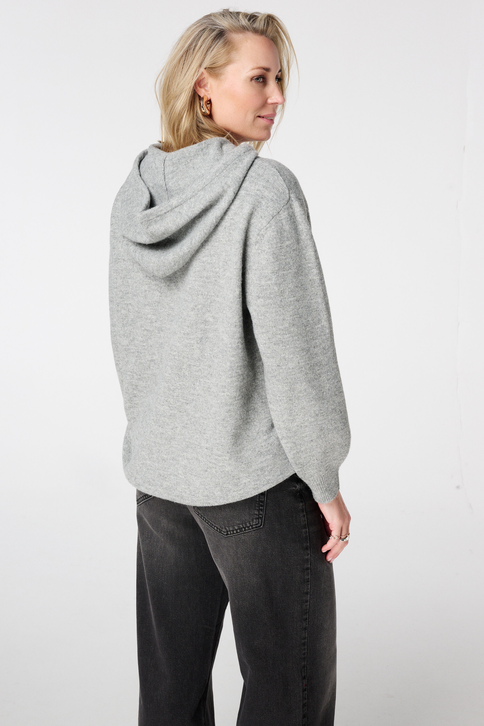 Sudadera con capucha de punto image number 3