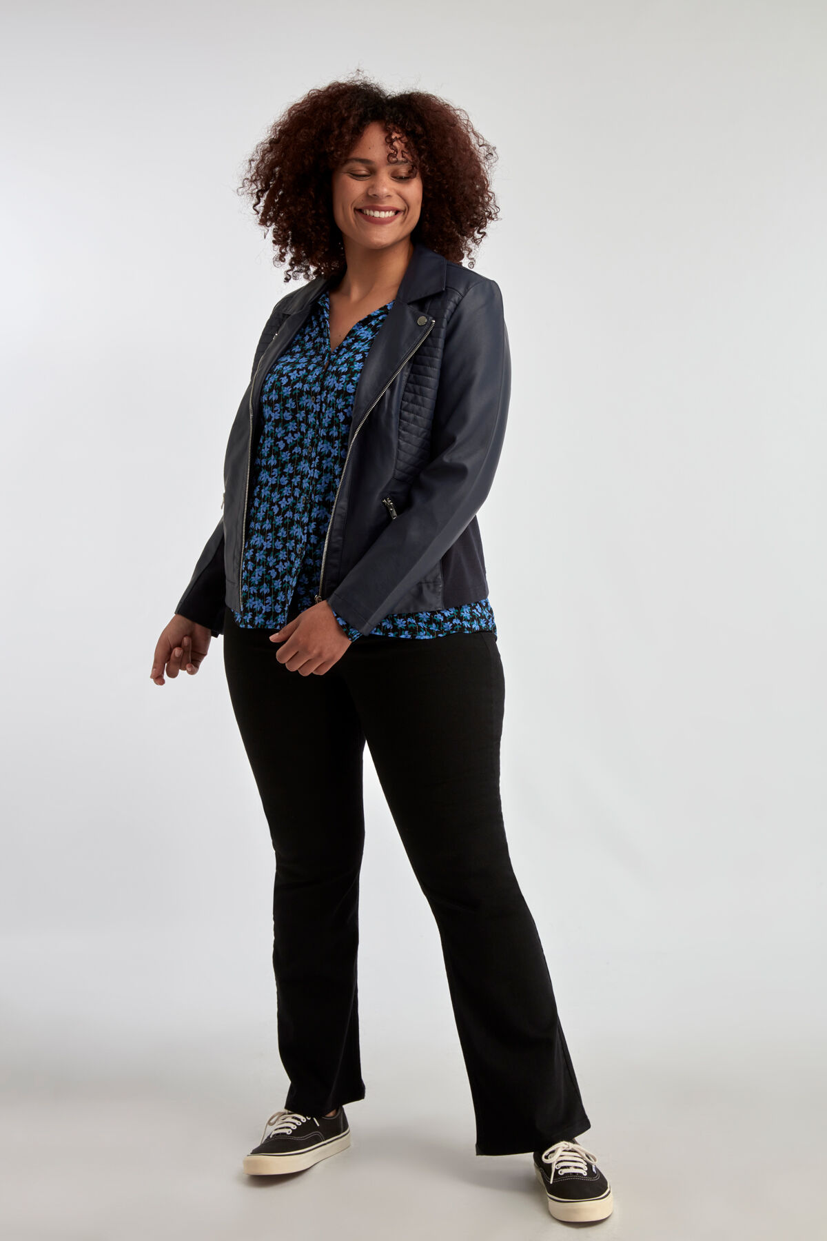 Chaqueta de cuero PU image number 5