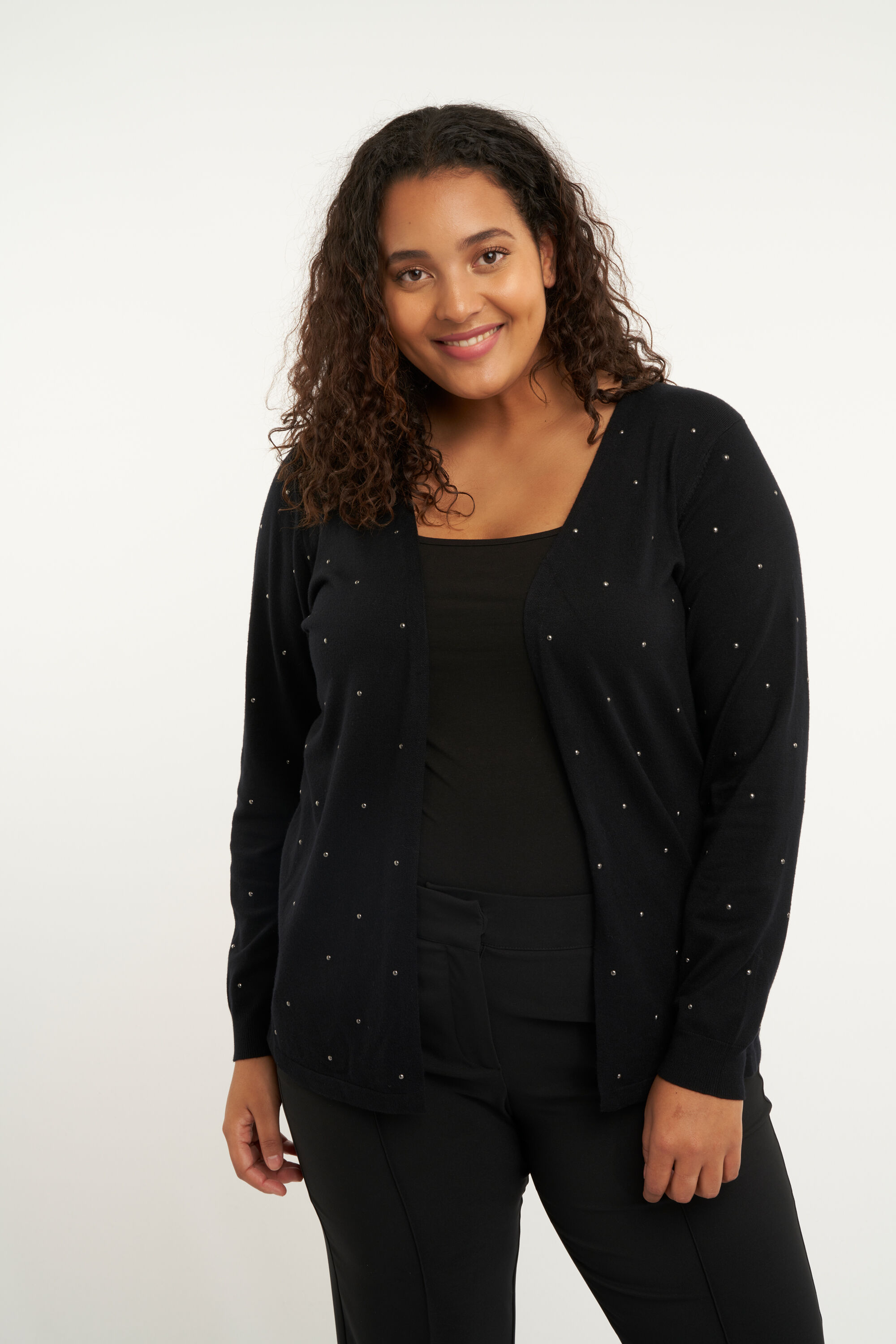 C&aacute;rdigan con tachuelas  image number 4