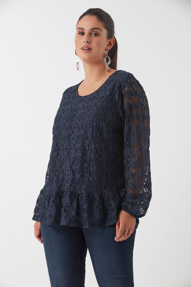 Top de encaje image number 0