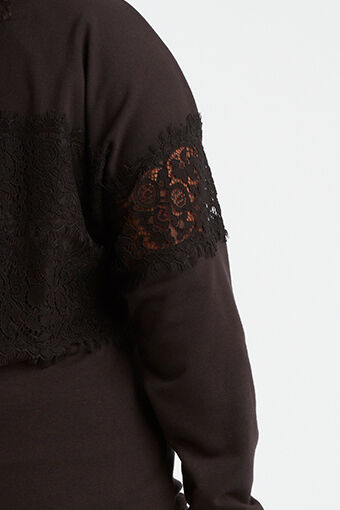 Su&eacute;ter con detalles de encaje   image number 5