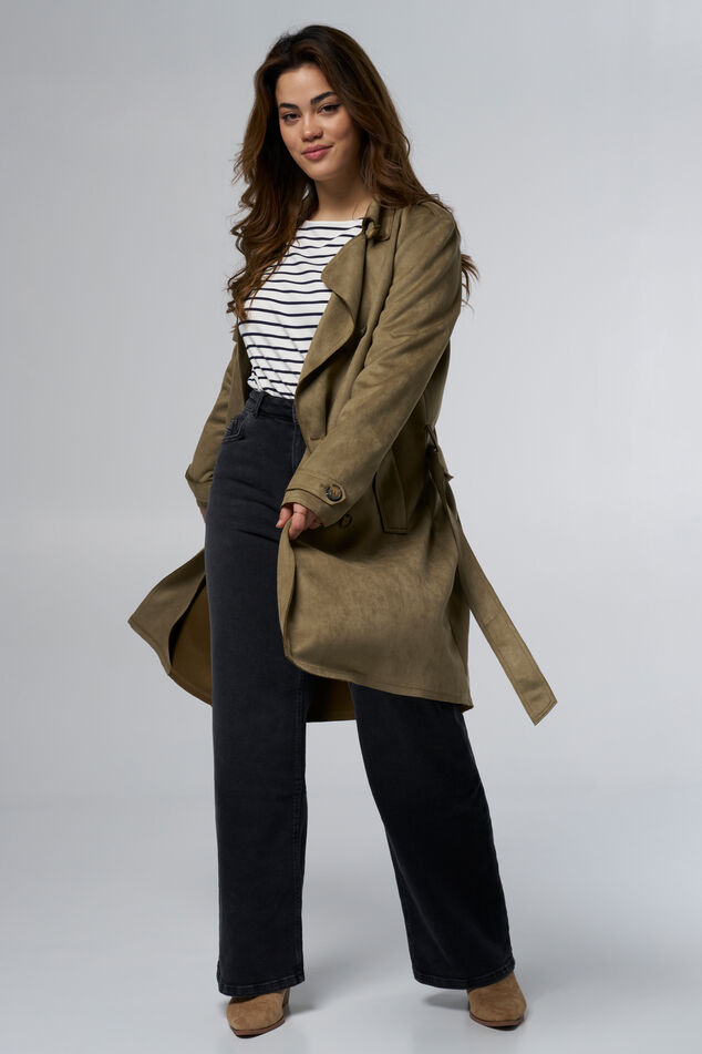 Gabardina larga image number 5