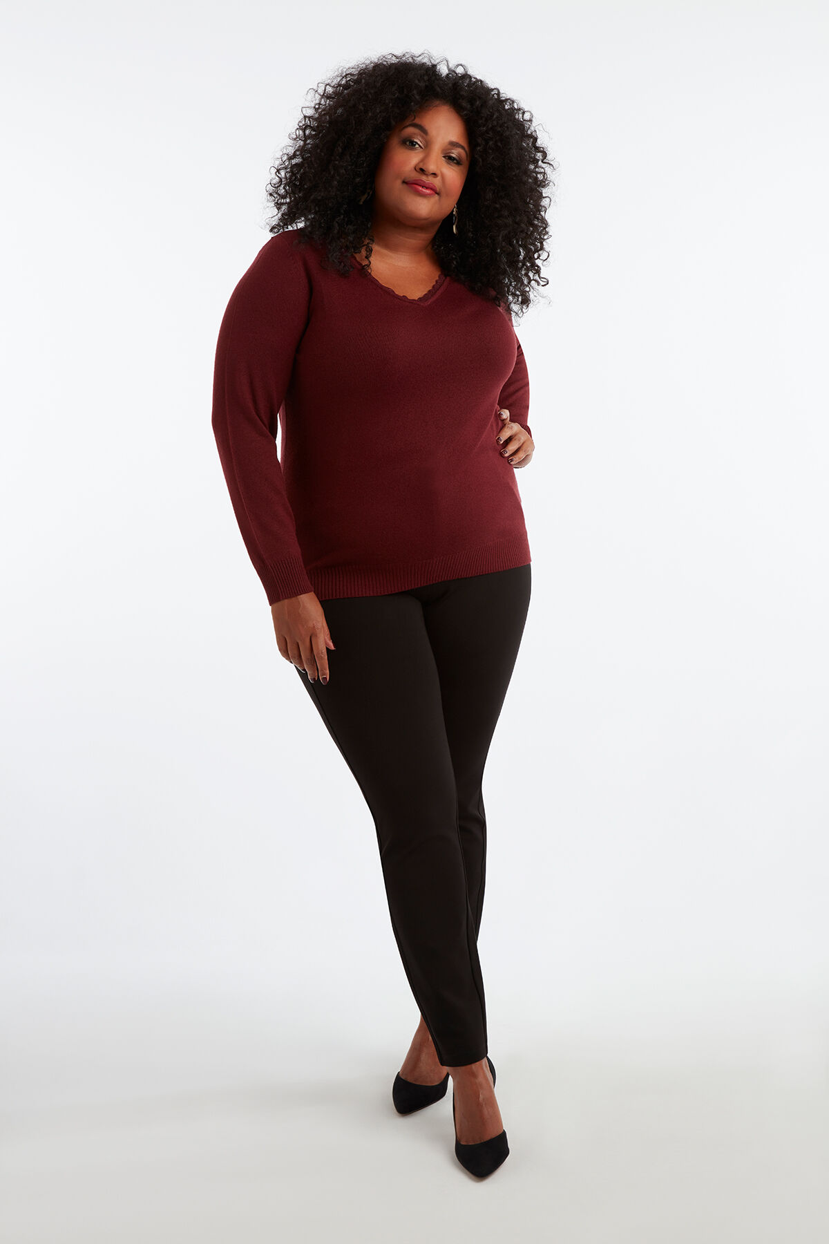 Jersey con encaje image number 4