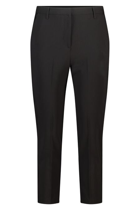 Pantalón recto con cintura elástica Pantalón recto con cintura elástica
