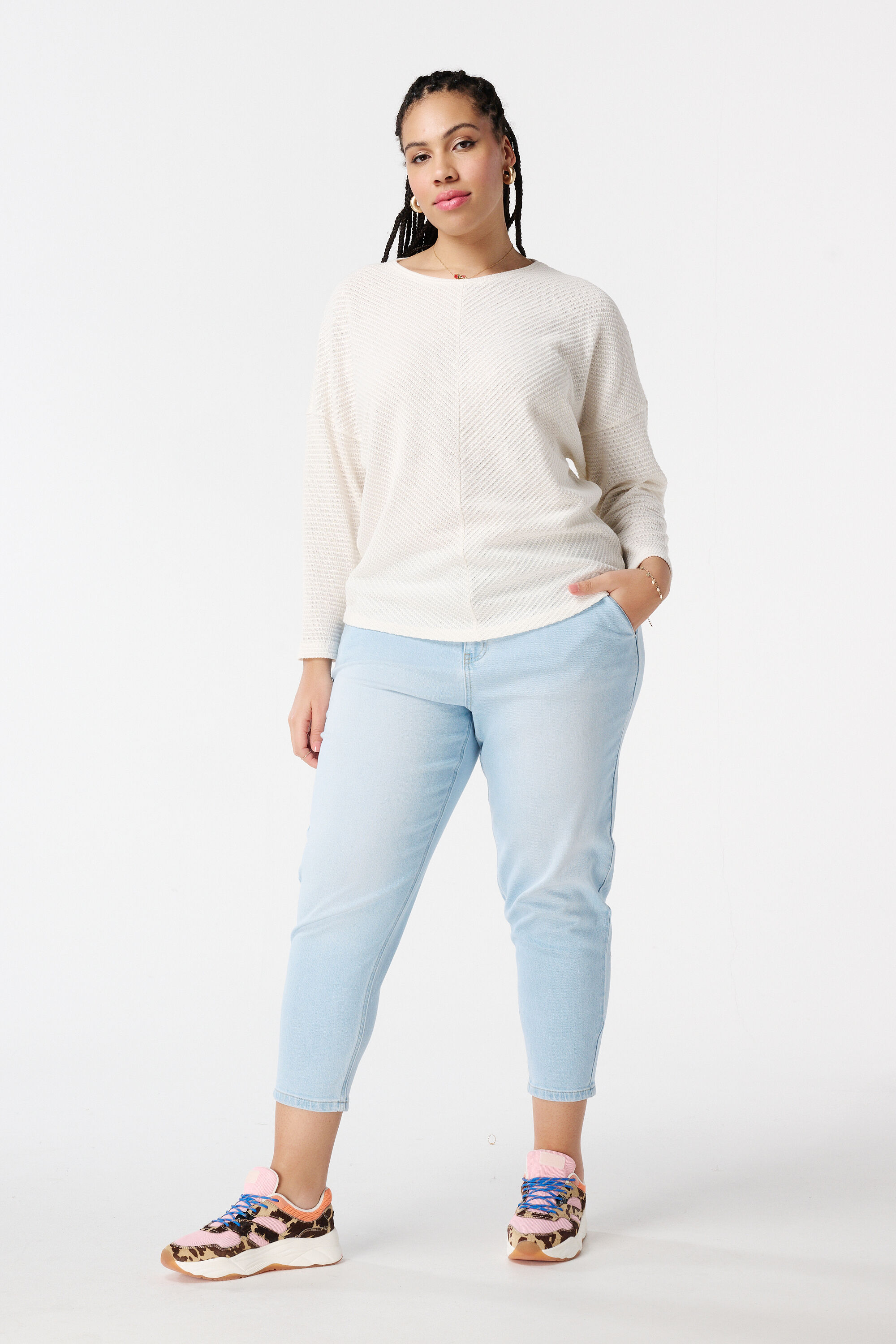 Su&eacute;ter de punto calado image number 5