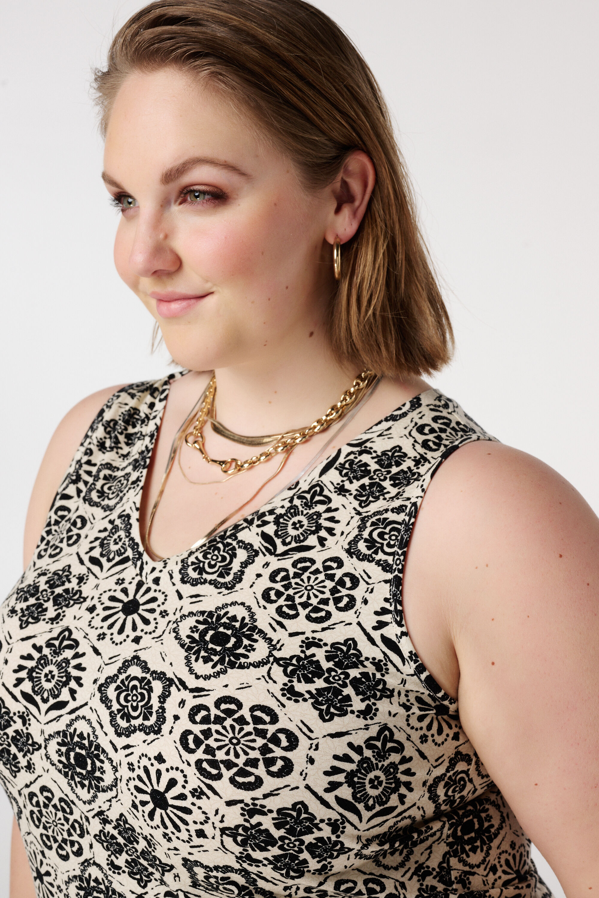 Camiseta de tirantes con escote en V y estampado image number 4