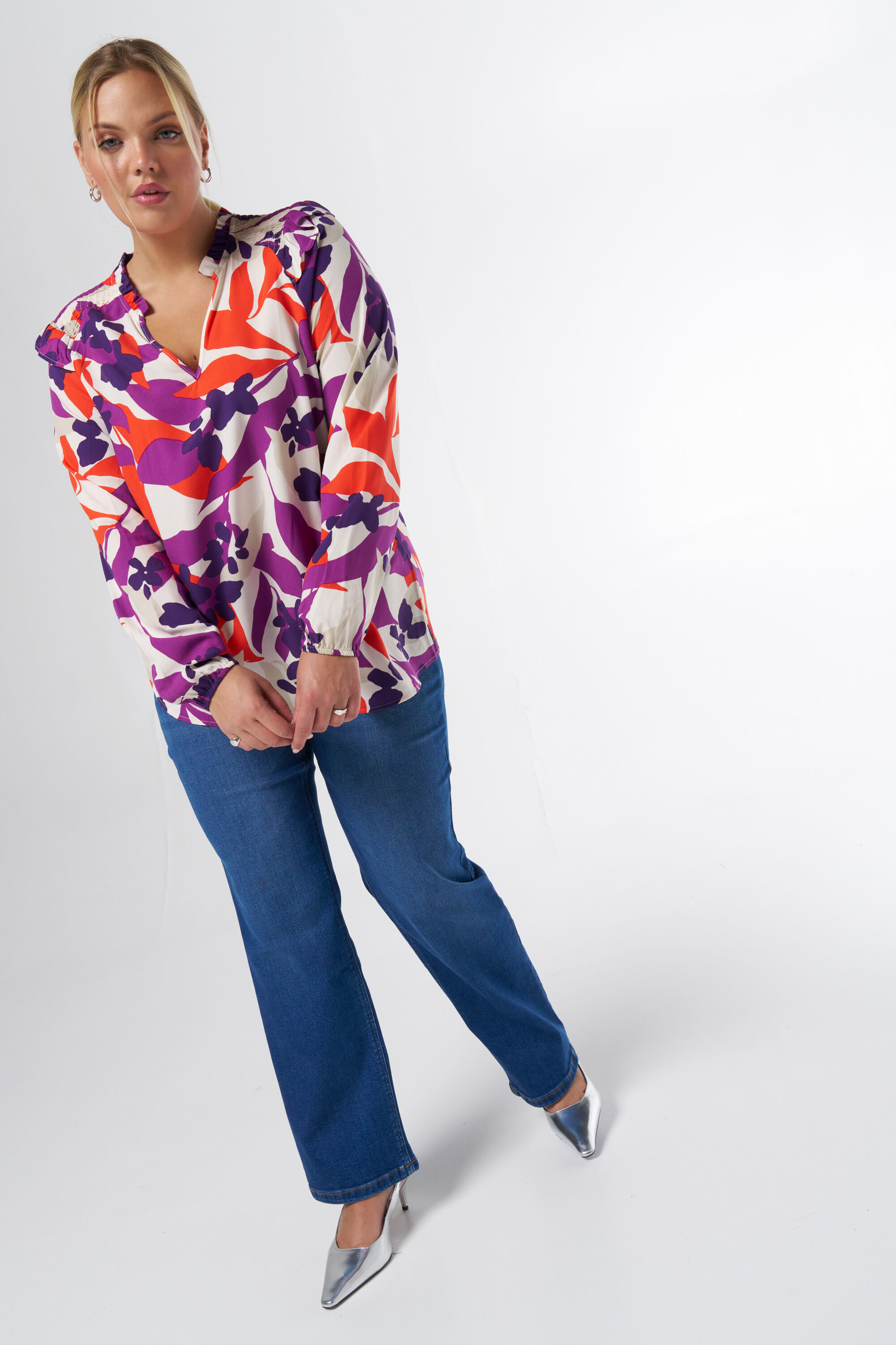 Blusa con estampado image number 5