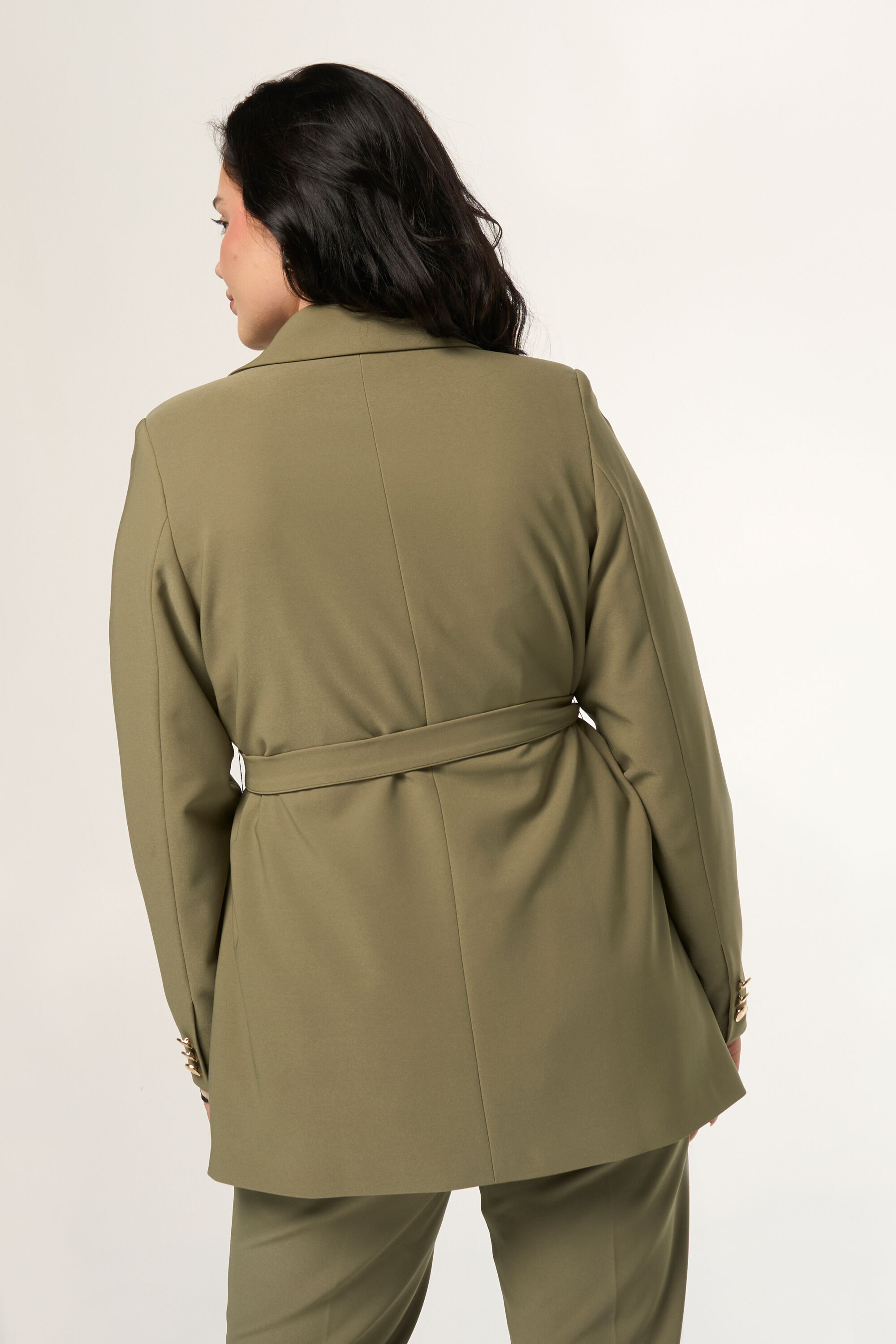 Blazer con cintur&oacute;n image number 3