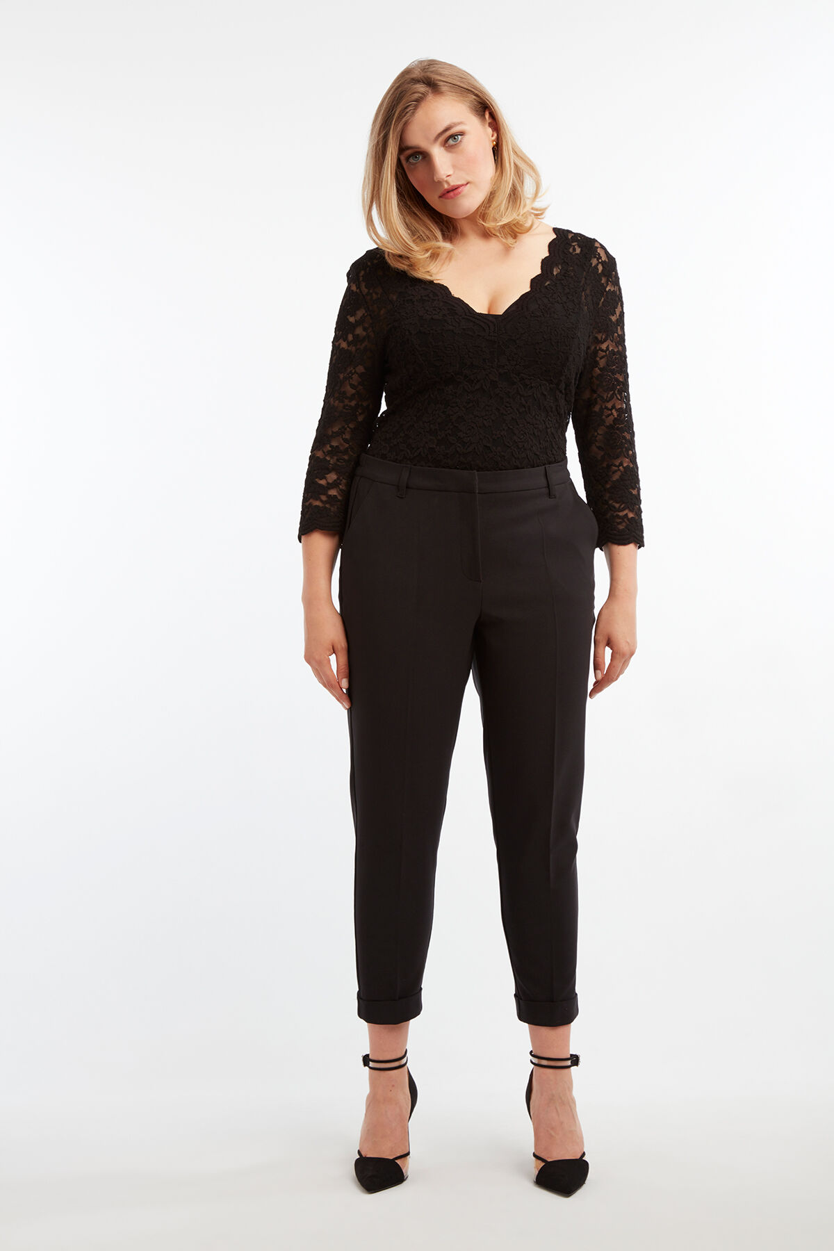 Top de encaje image number 3