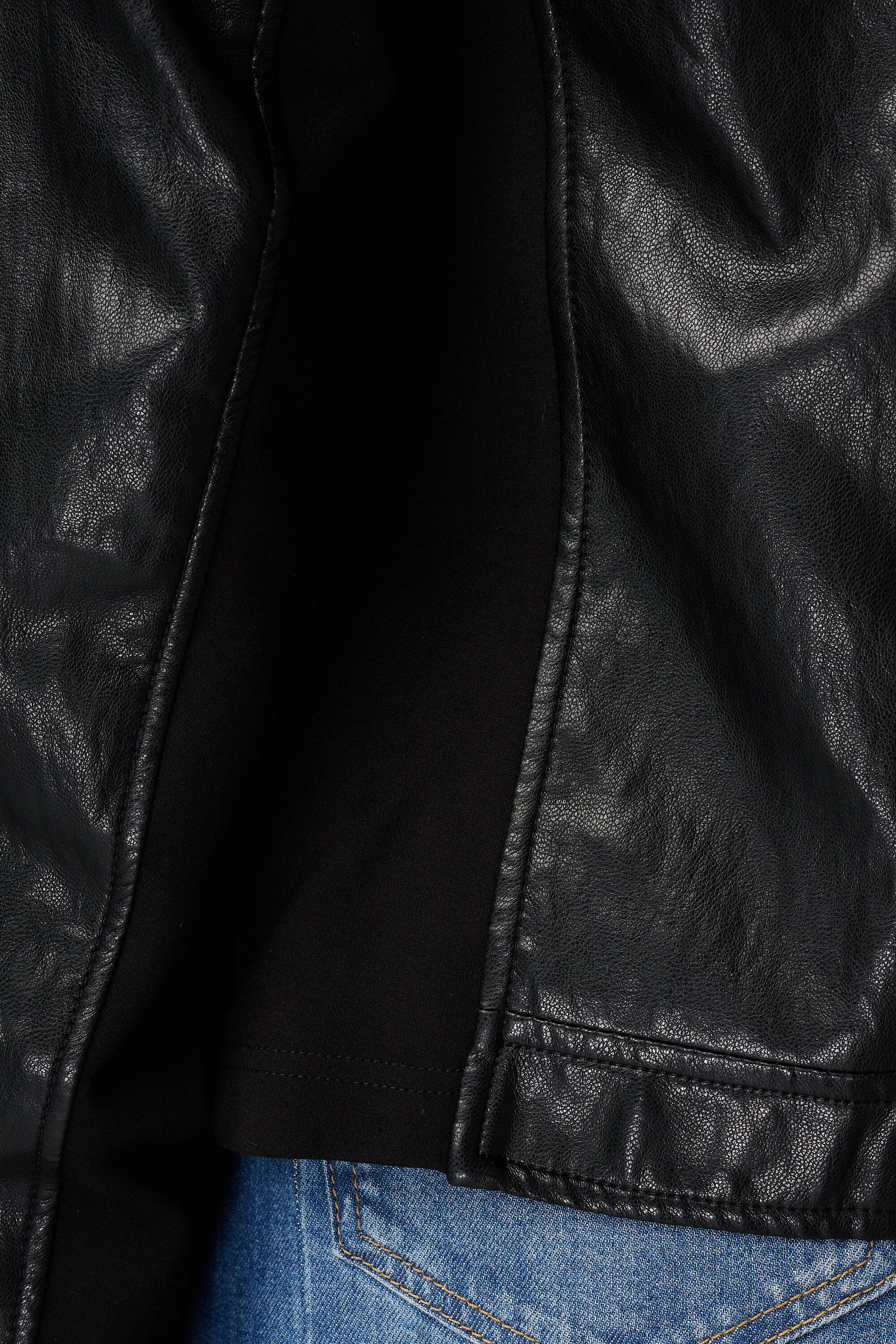 Chaqueta de piel sint&eacute;tica image number 6