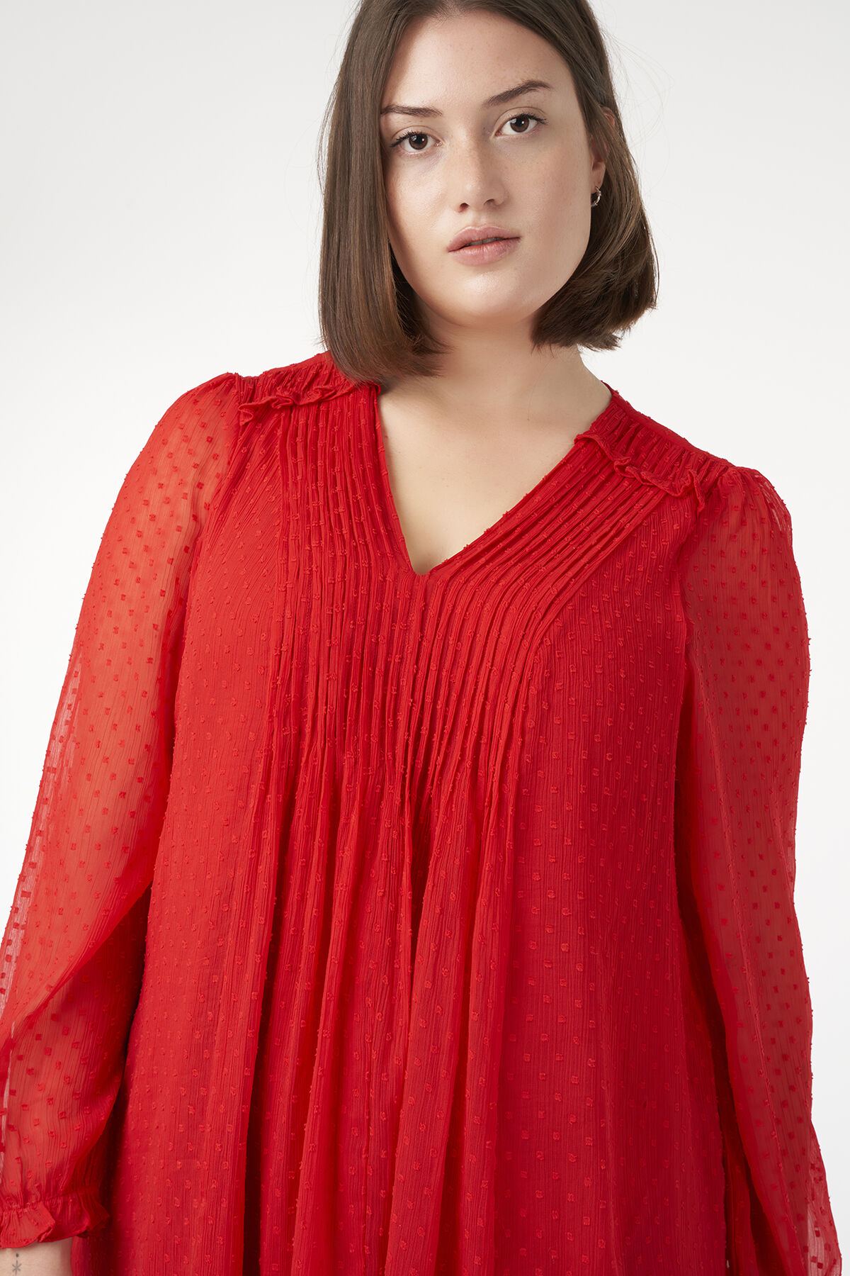 Vestido de gasa image number 5