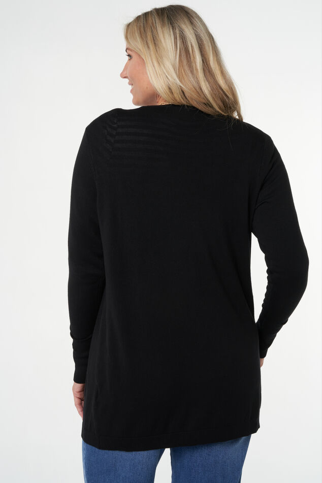 Chaleco tejido con bolsillos image number 4