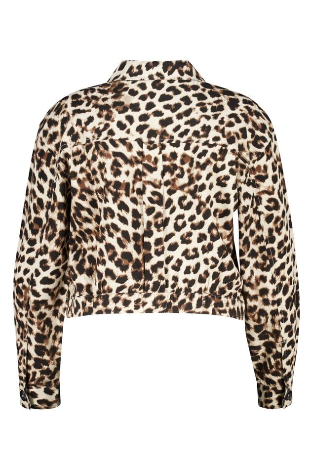 Chaqueta corta con botones image number 2
