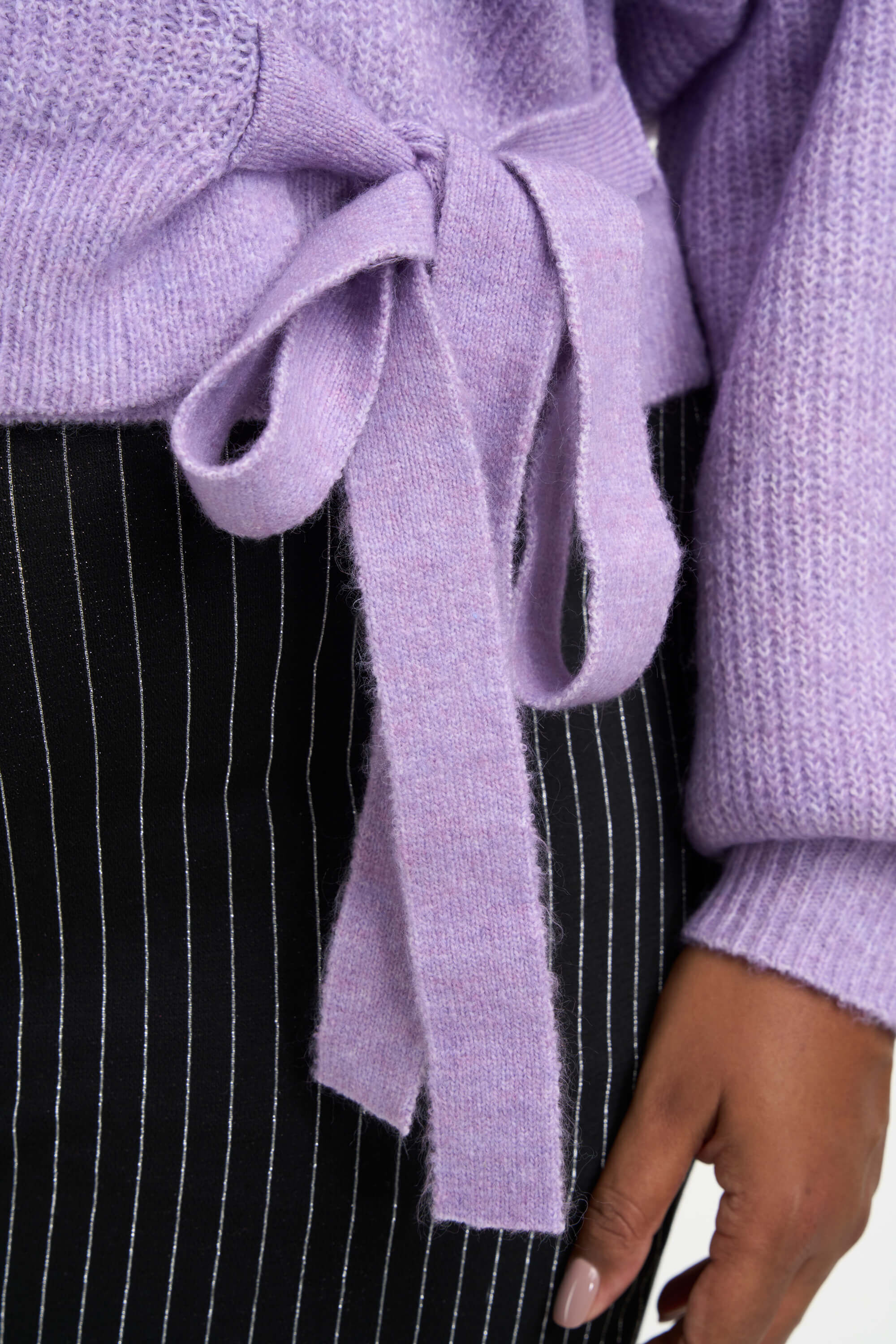 C&aacute;rdigan cruzado de punto   image number 5