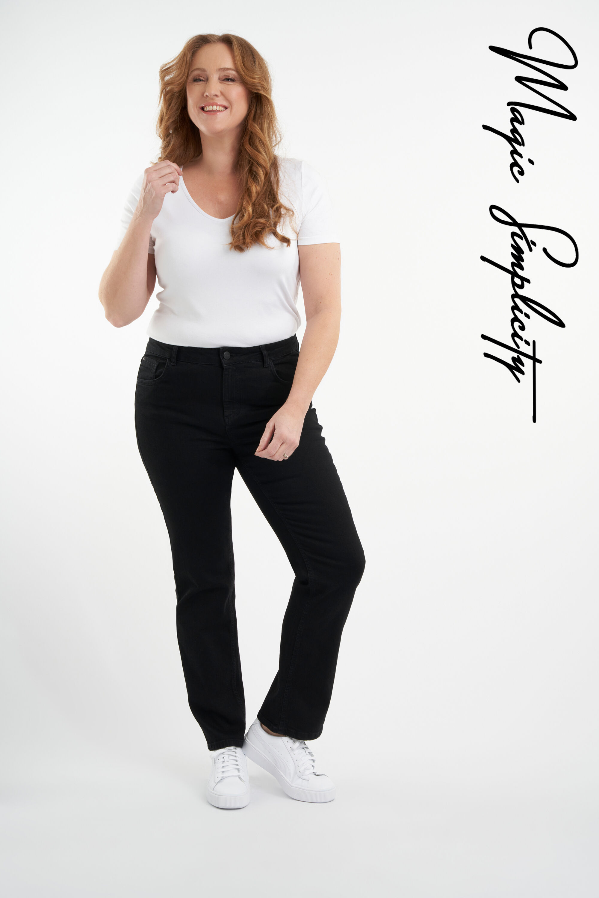 Los vaqueros SHAPES de corte recto  image number 0