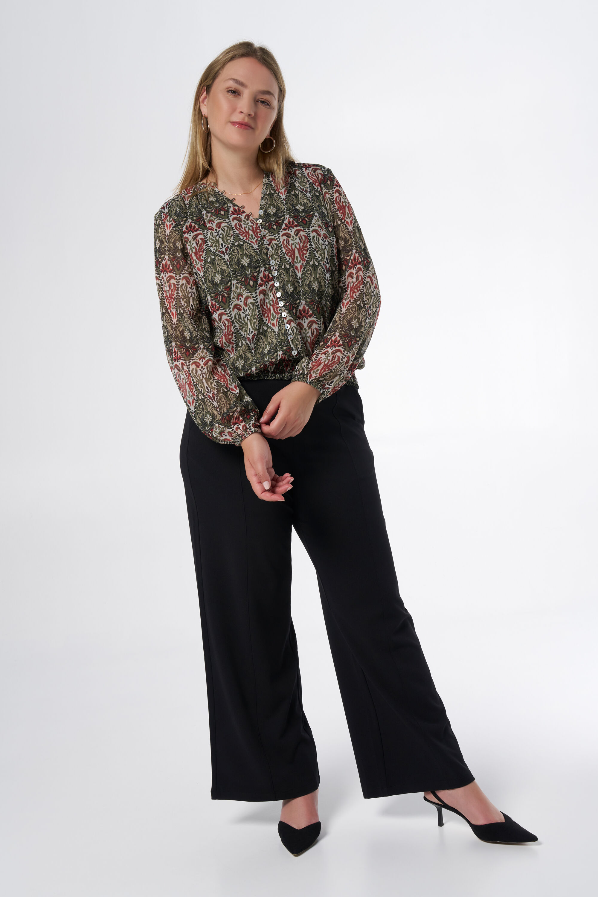 Blusa con estampado image number 5