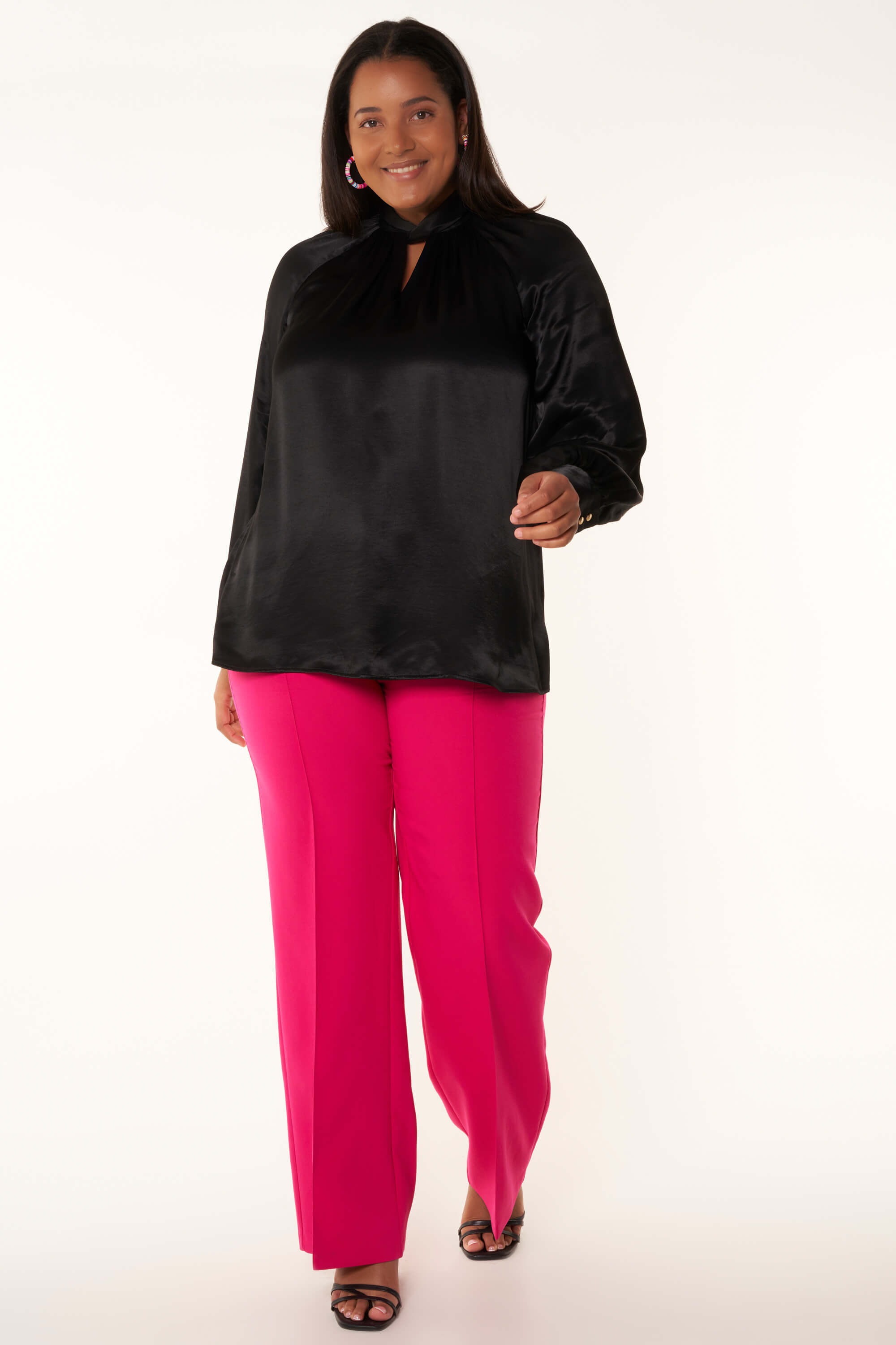 Blusa de sat&eacute;n image number 5