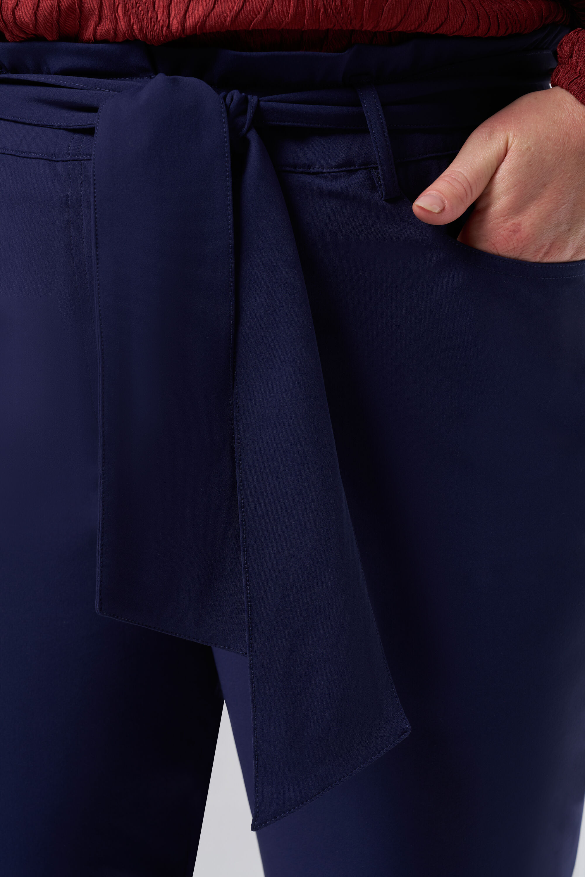 Pantal&oacute;n paperbag el&aacute;stico image number 4