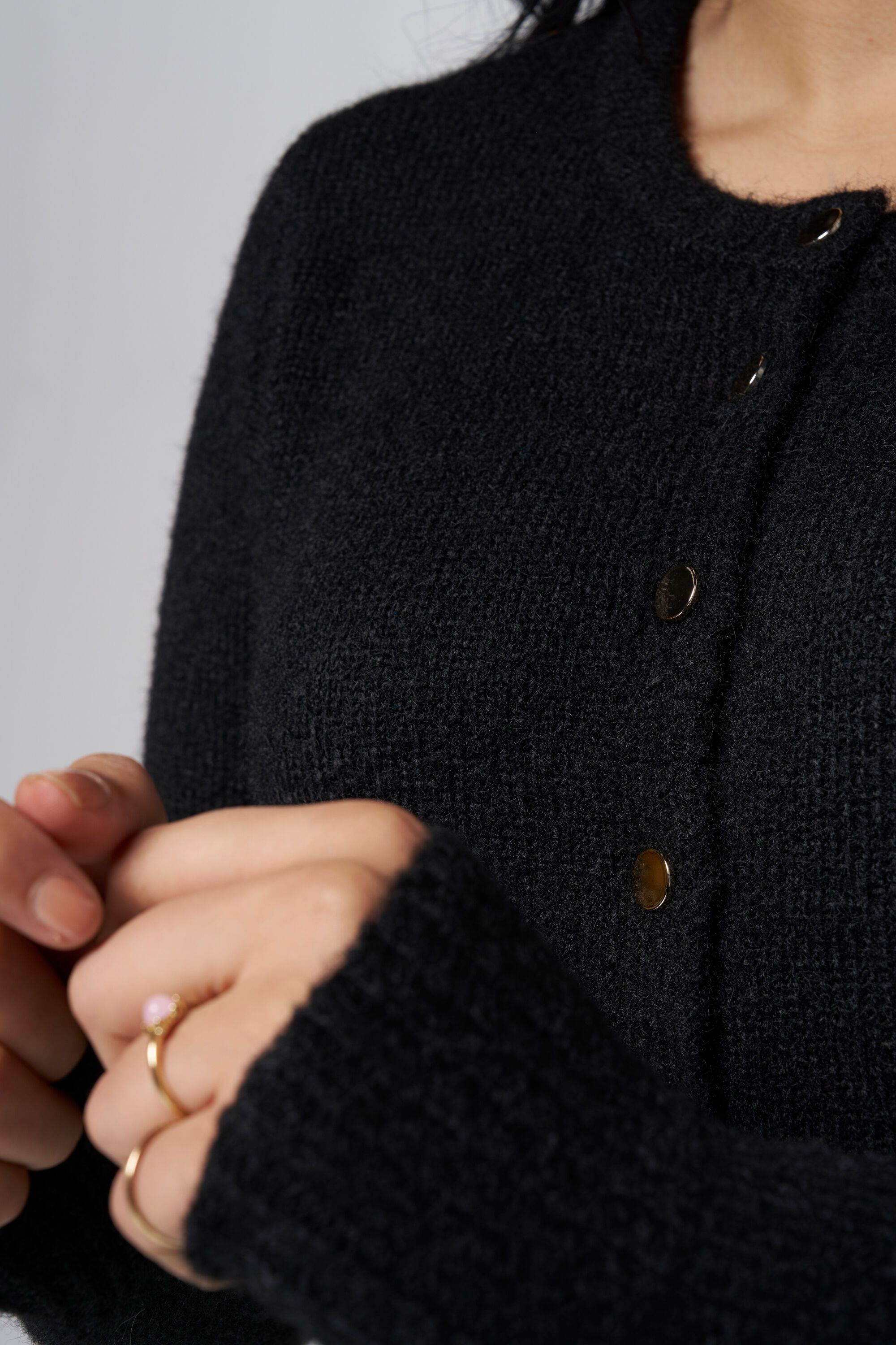 C&aacute;rdigan de punto con botones image number 4