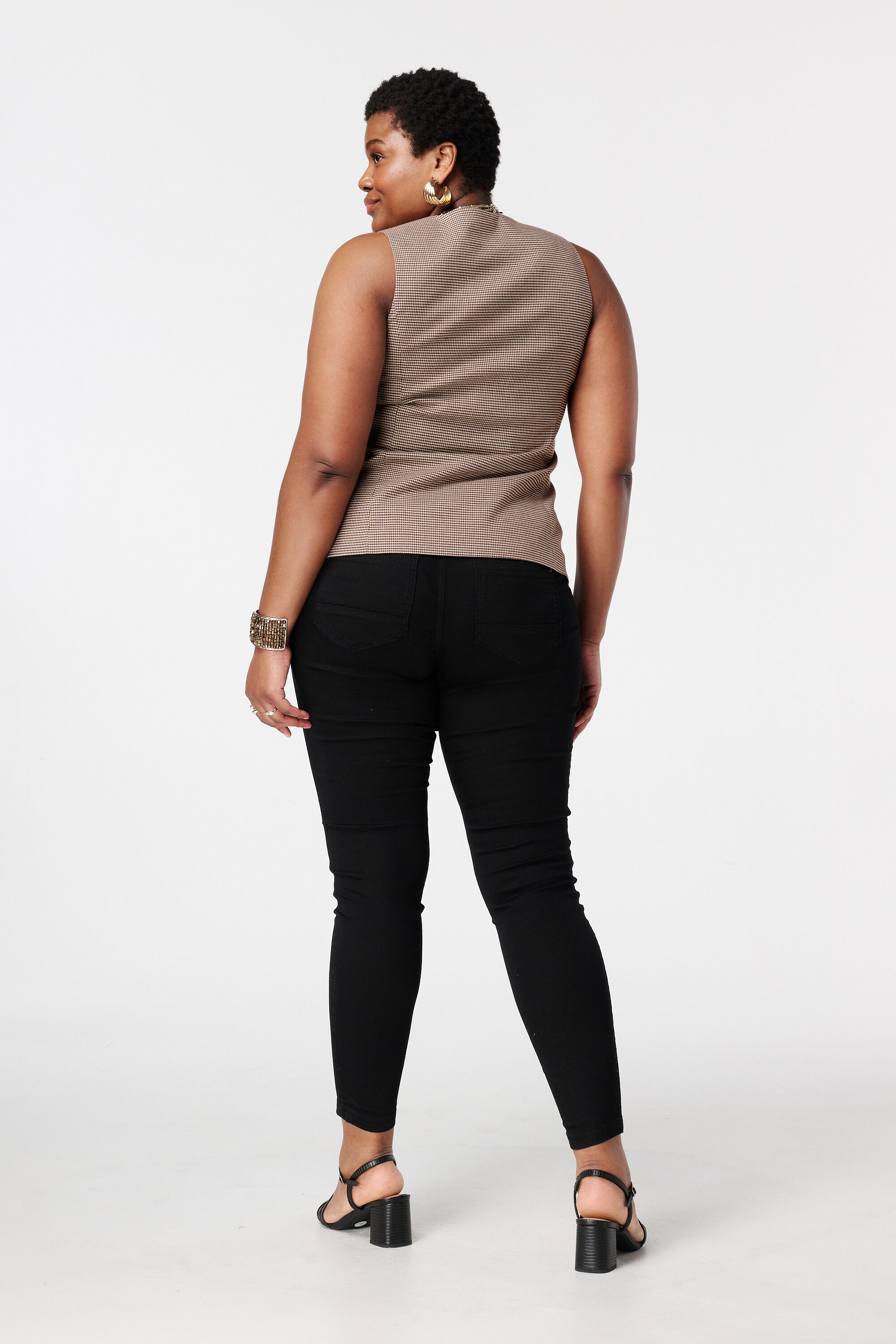 Treggings con aspecto denim image number 3