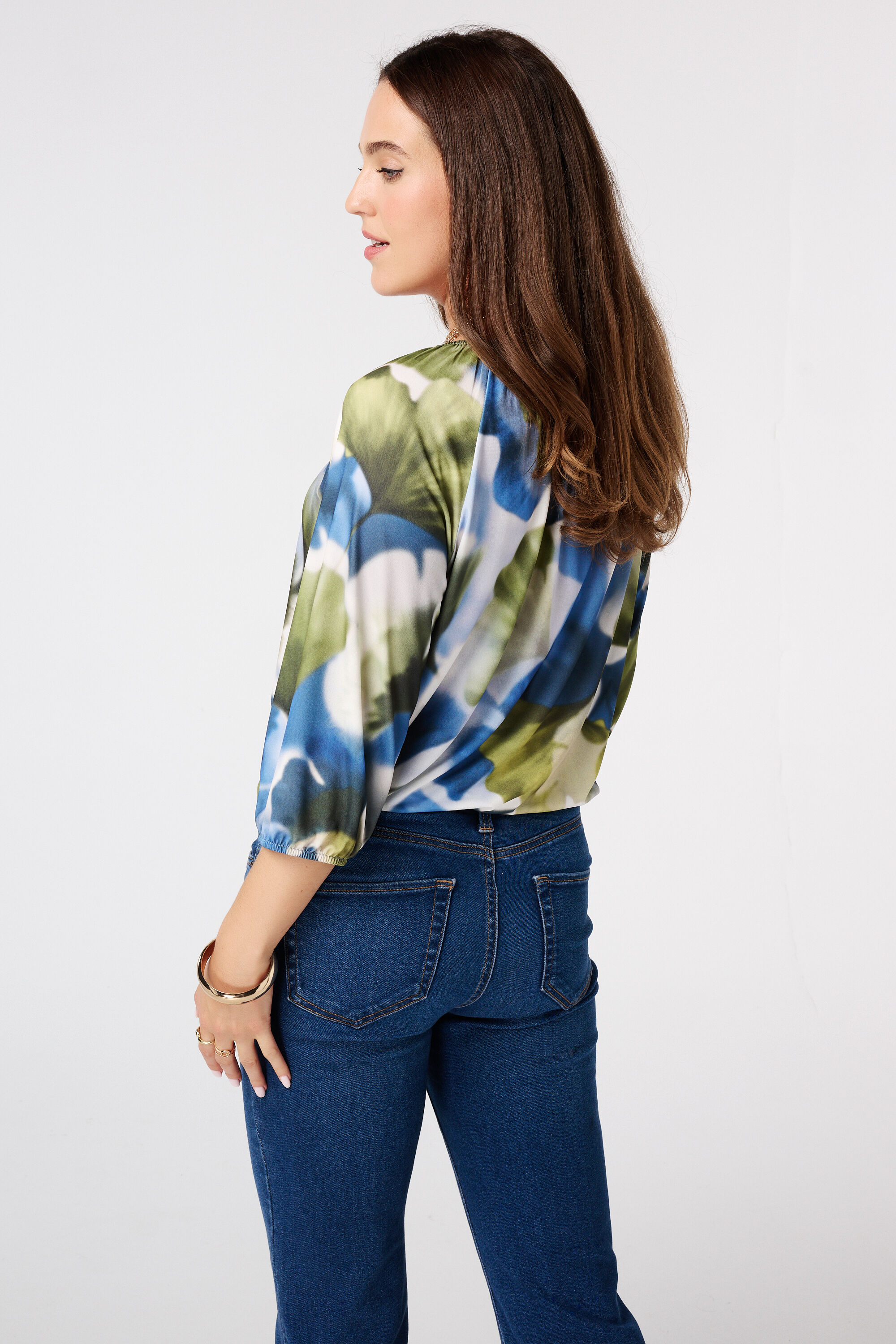 Blusa estampada image number 3