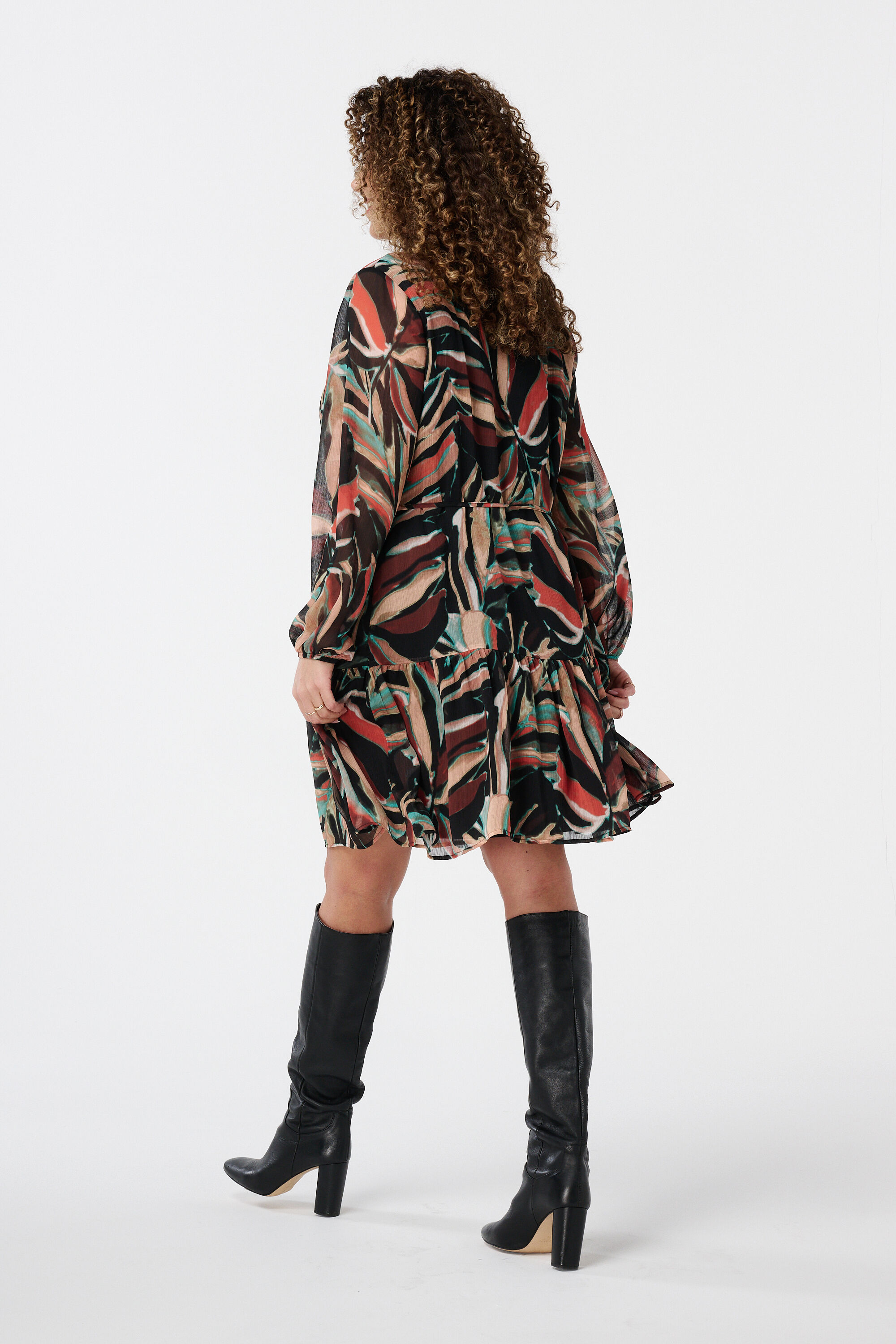 Vestido con estampado  image number 3