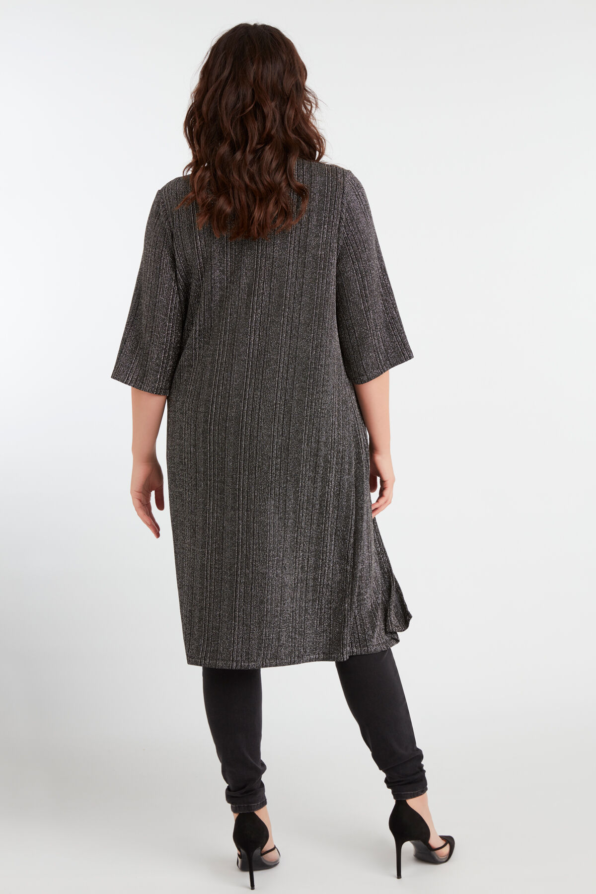 C&aacute;rdigan largo con Lurex   image number 5