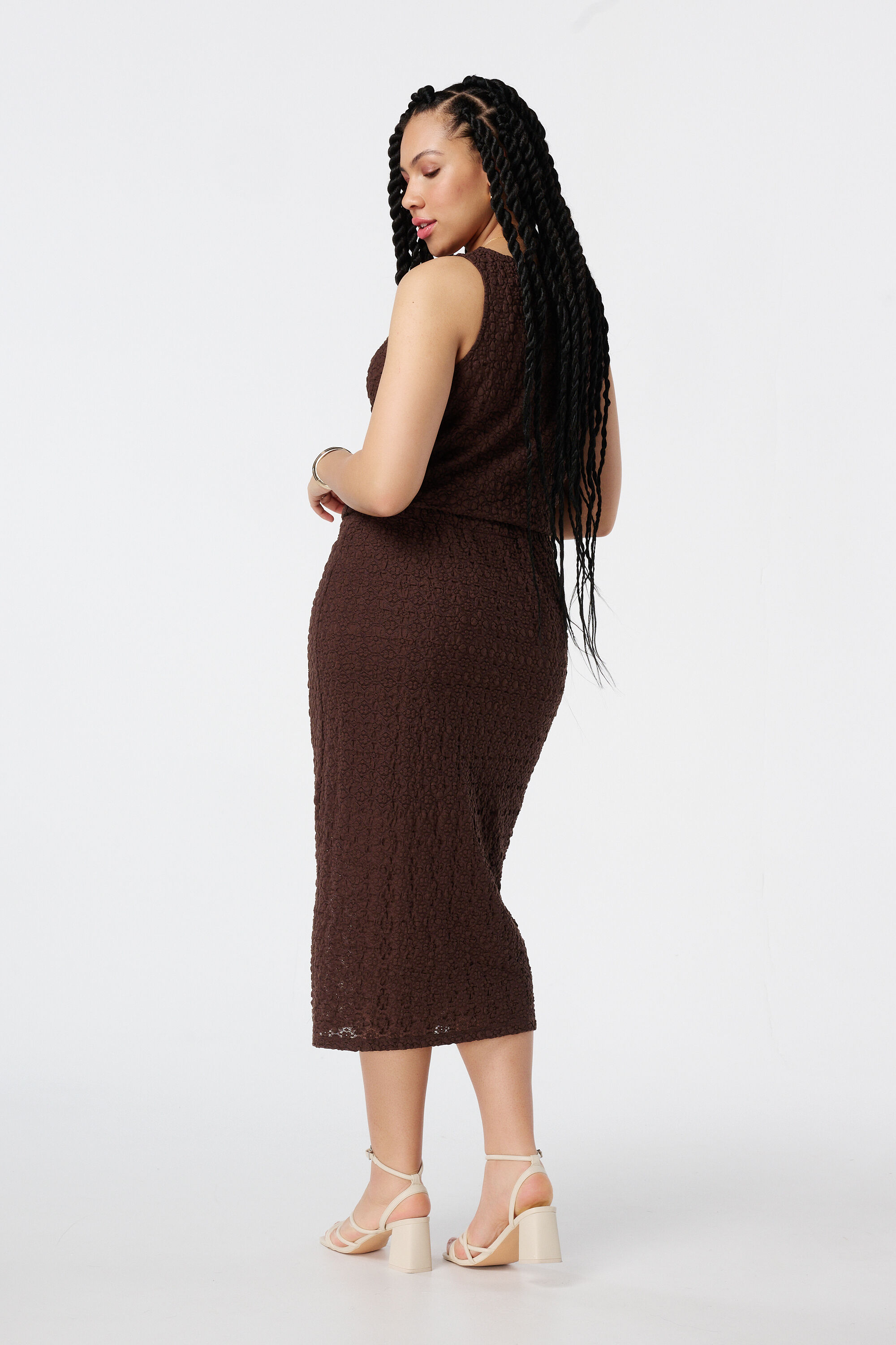 Falda con textura fruncida image number 3