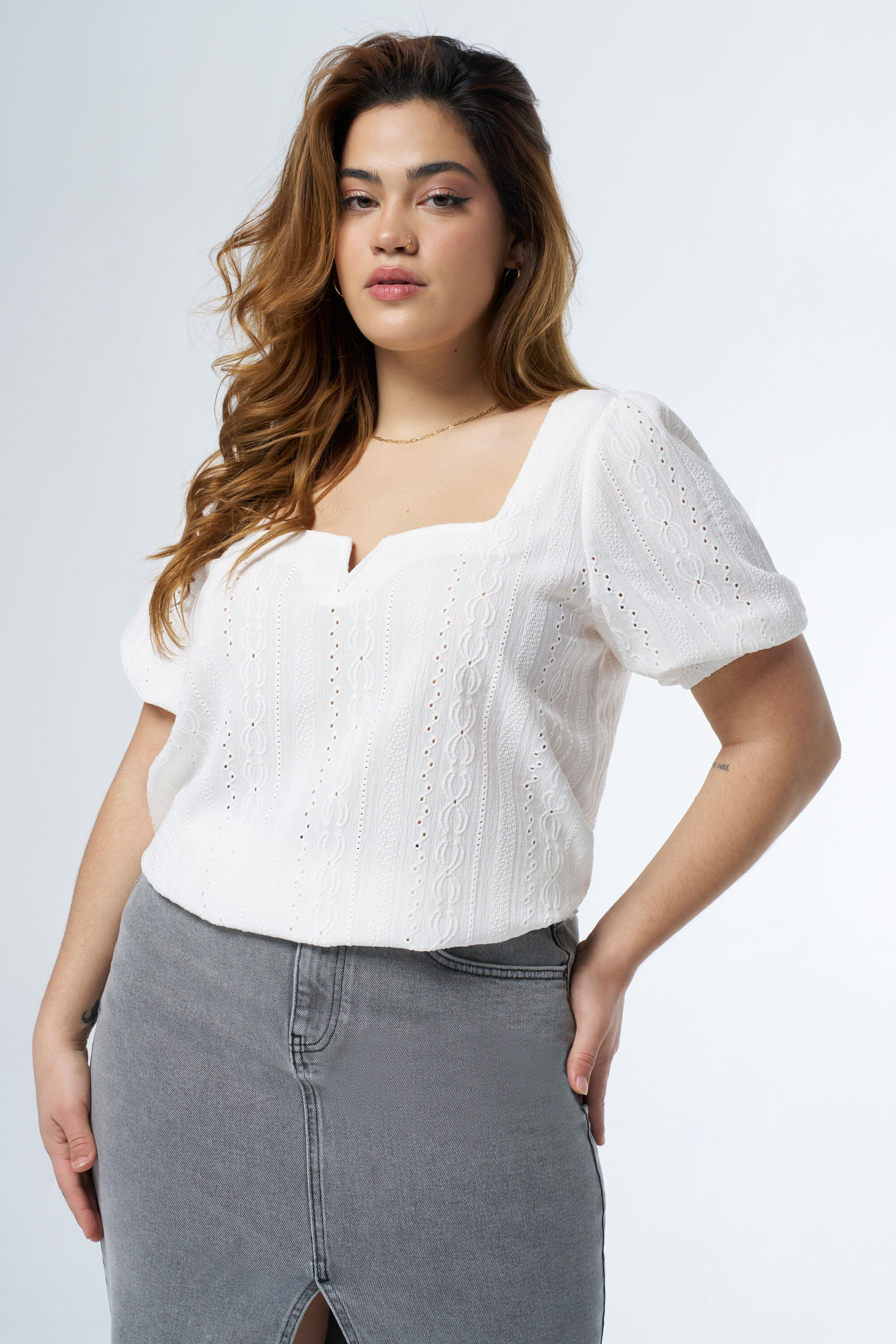 Top con patr&oacute;n image number 0