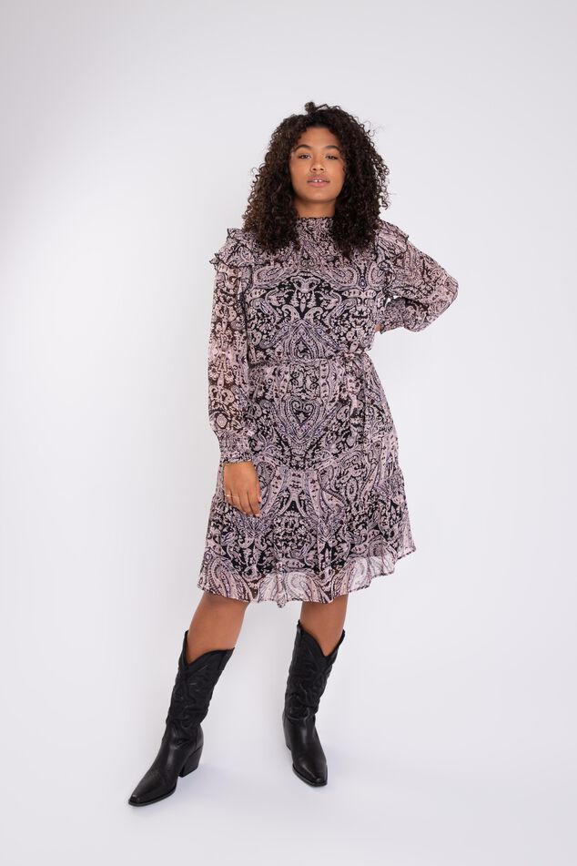 Vestido con frunce image number 7